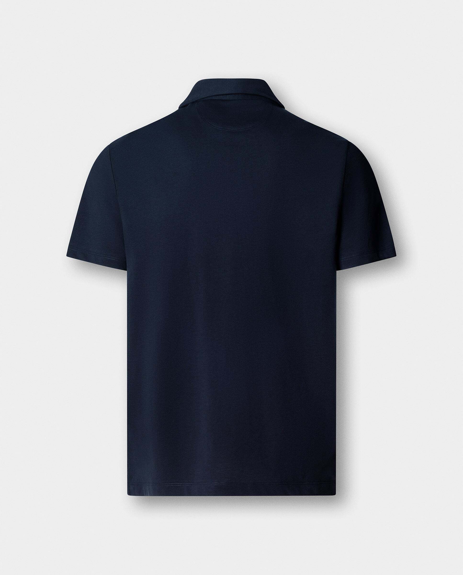Polo de hombre pima manga corta fit clásico - Hackett - Azul Azul-8