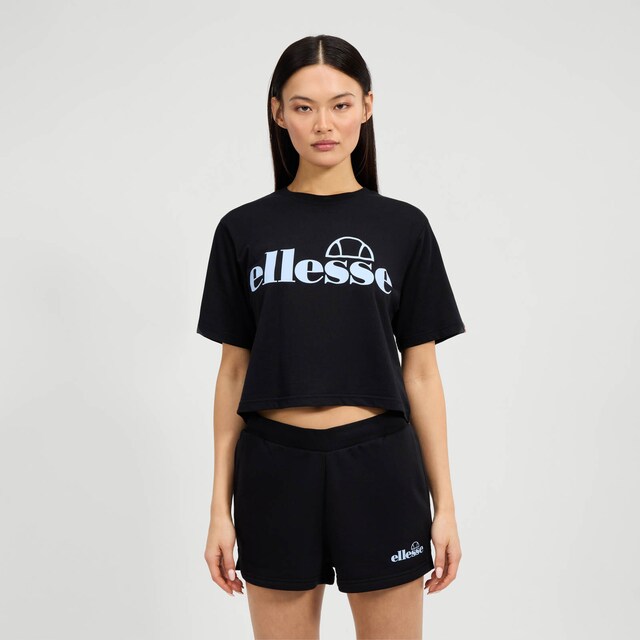 Imagen 0 de Camiseta de mujer crop Silo Ellesse