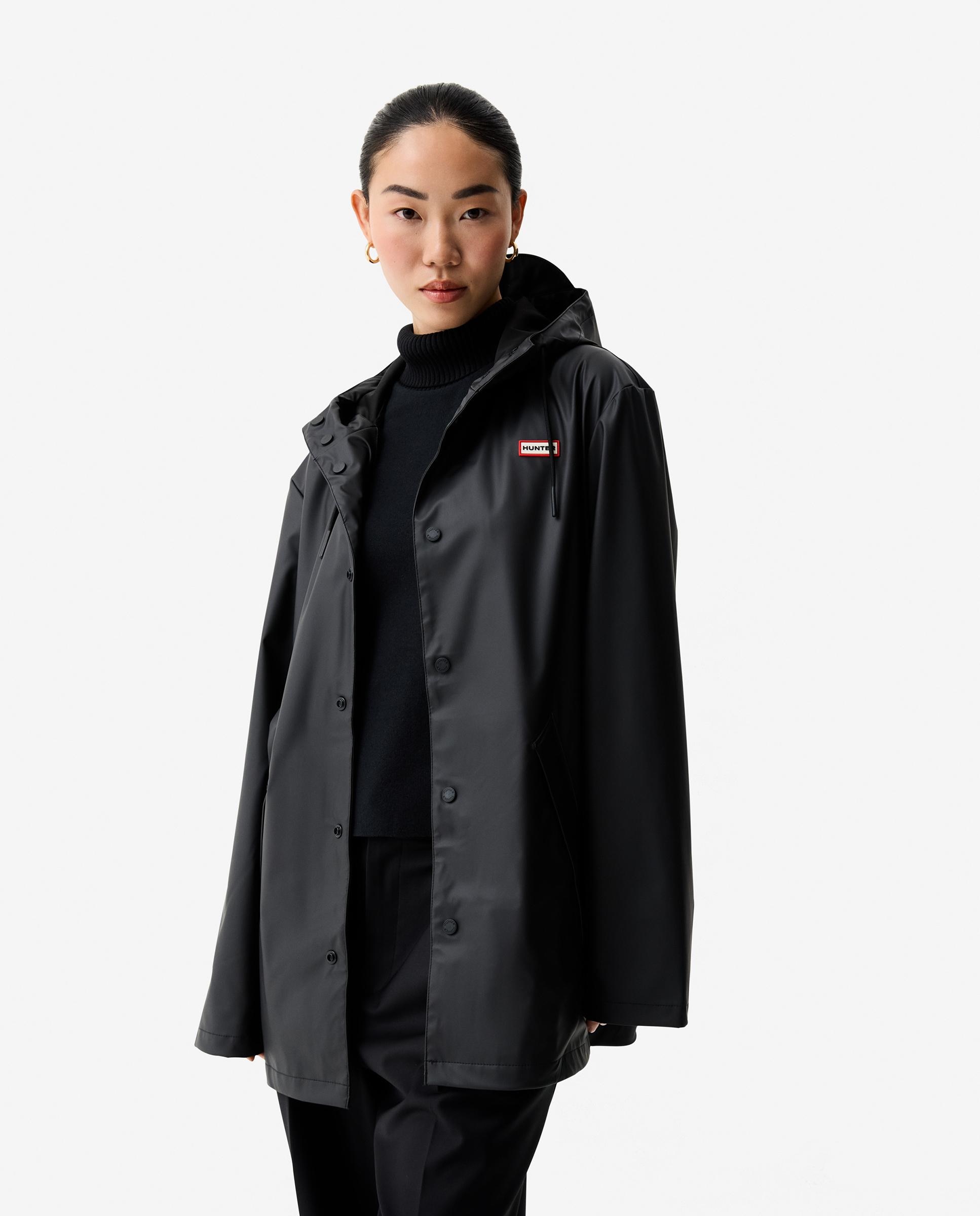 Imagen 1 de Chaqueta de mujer jo pu zip  through con capucha Negro