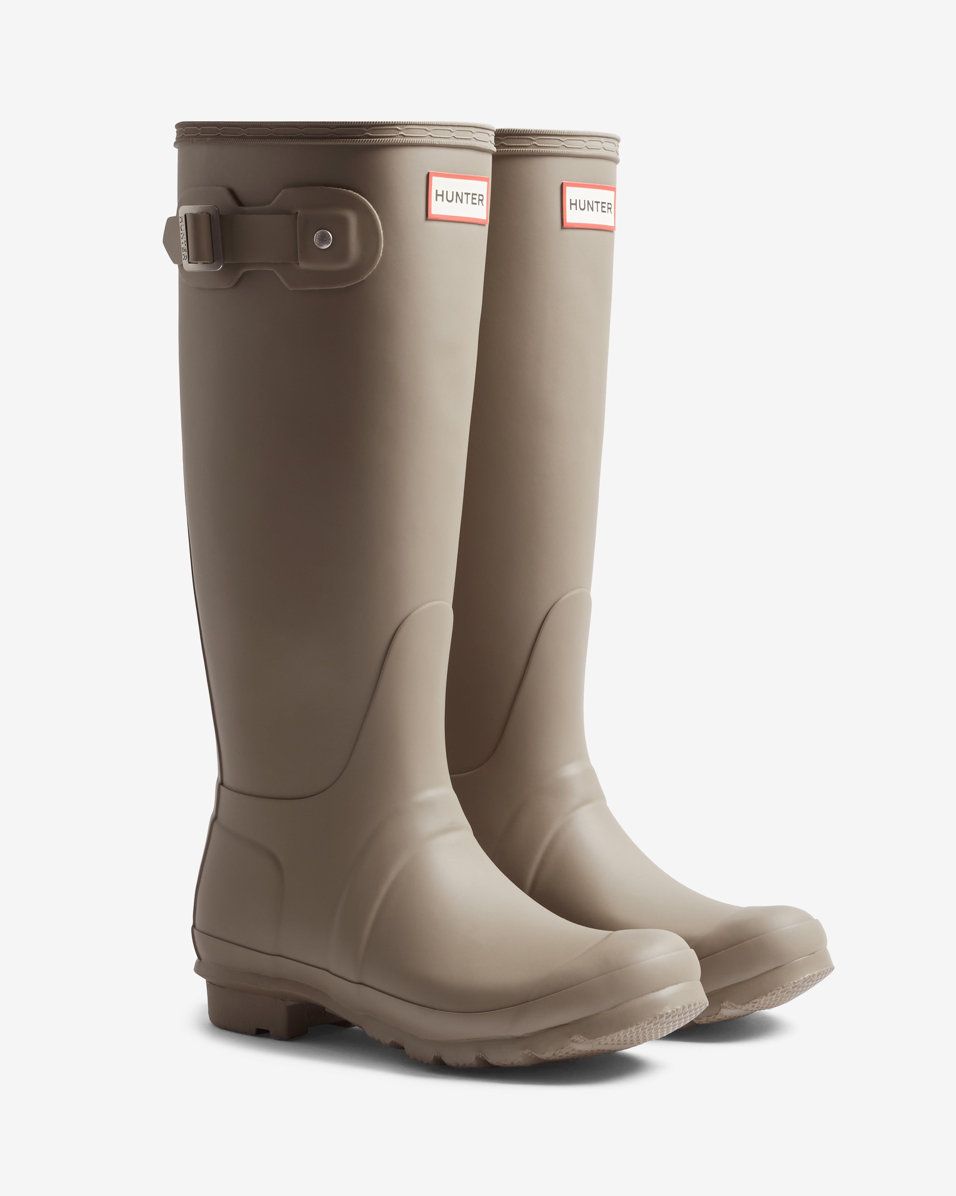 Bota original tall de Mujer - Hunter - Gris oscuro Gris oscuro-3