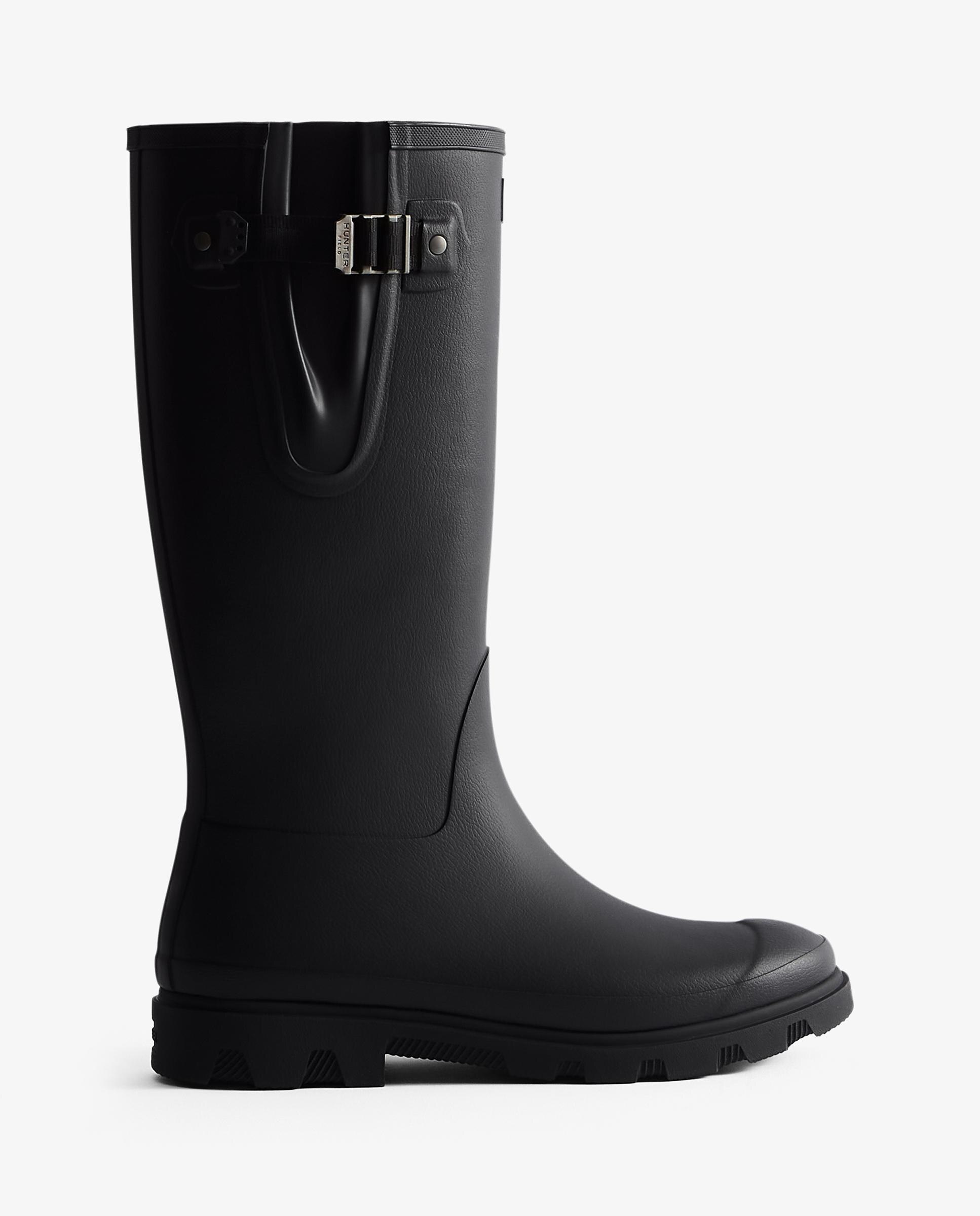 Imagen 0 de Botas de agua unisex field downpour con hebilla ajustable Negro