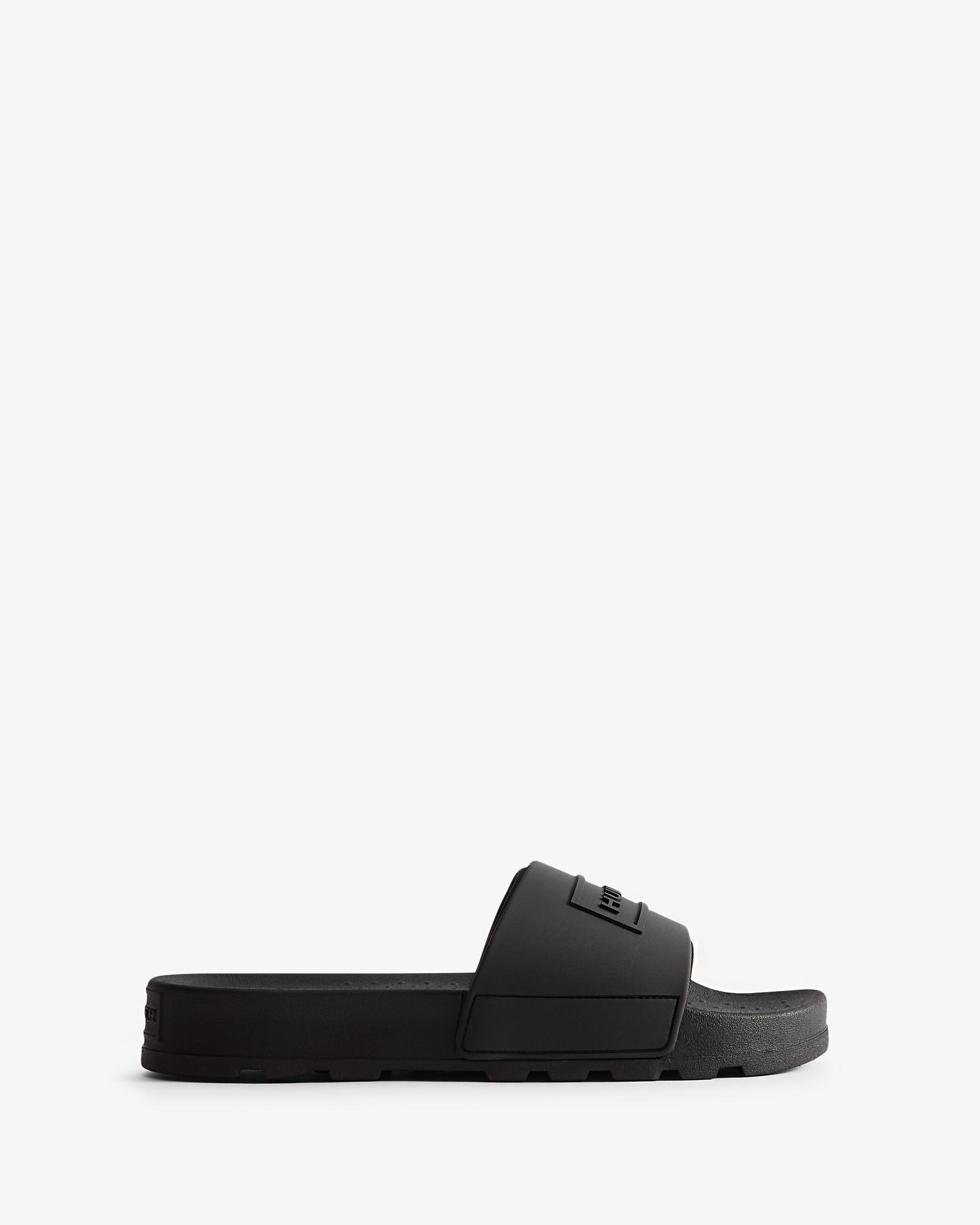 Imagen 0 de Sandalias de pala unisex core embossed silico con tira de neopreno Negro