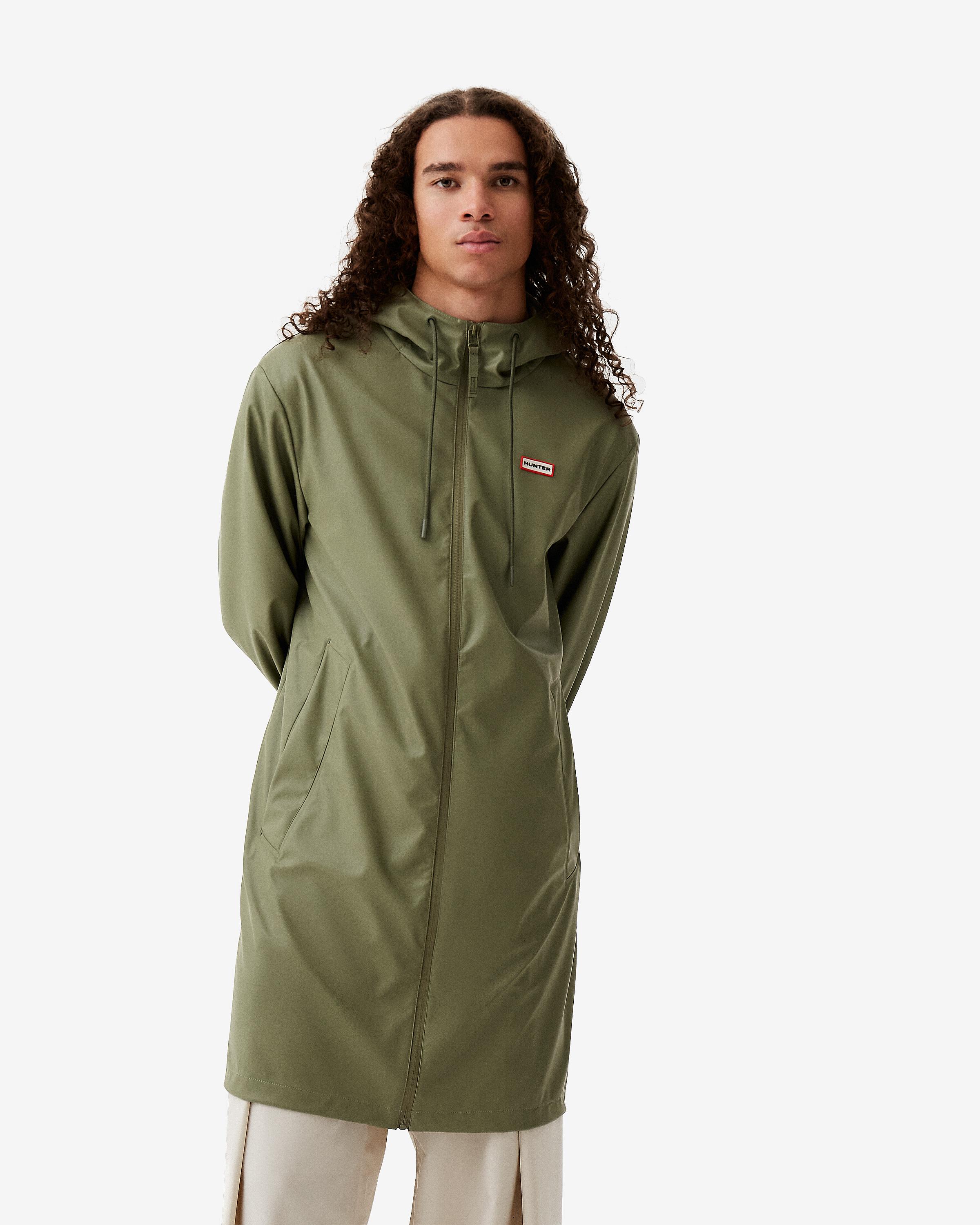 Chaqueta de mujer impermeable de poliéster - Hunter - Verde Verde-4