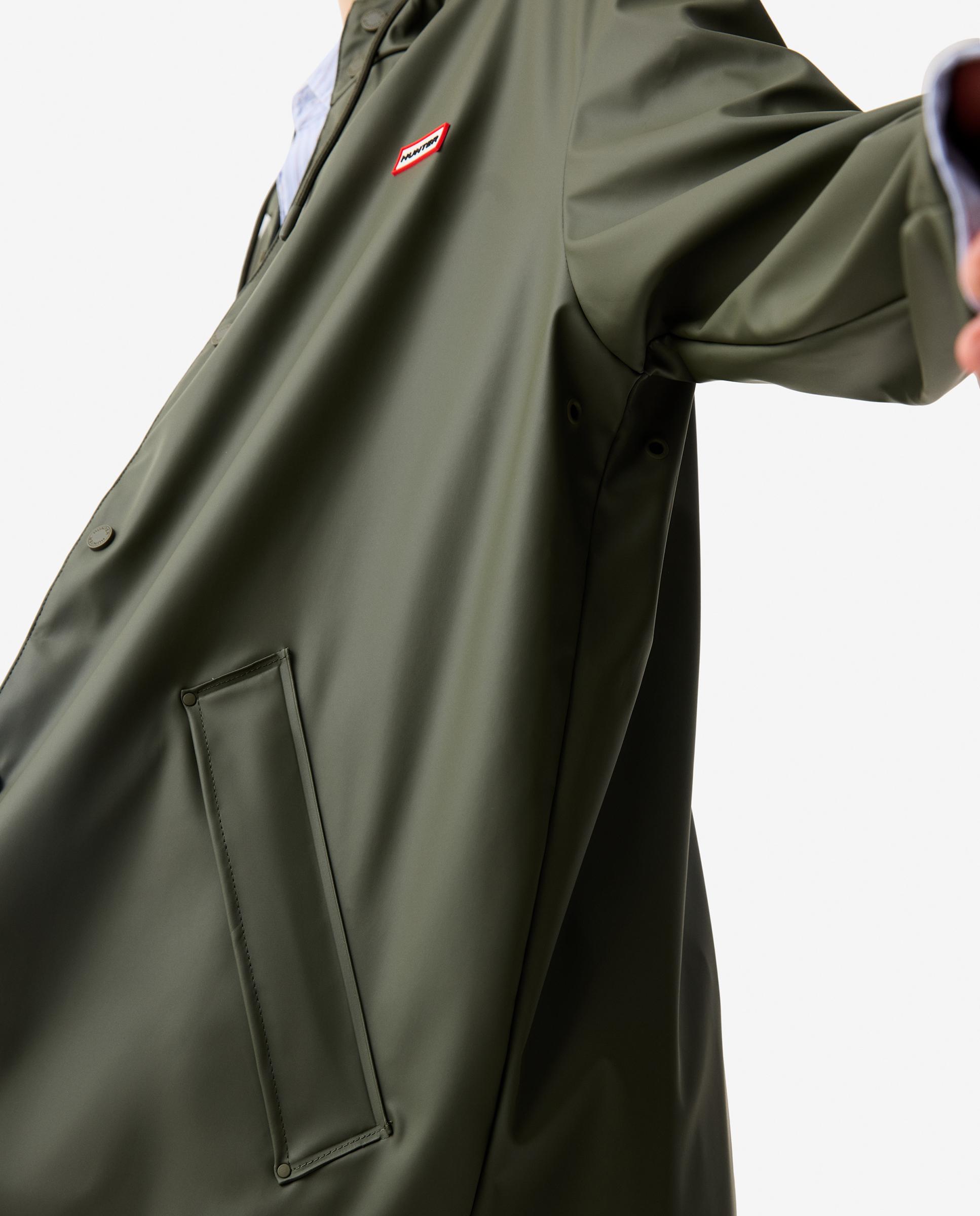 Chaqueta de mujer impermeable - Hunter - Verde Verde-4