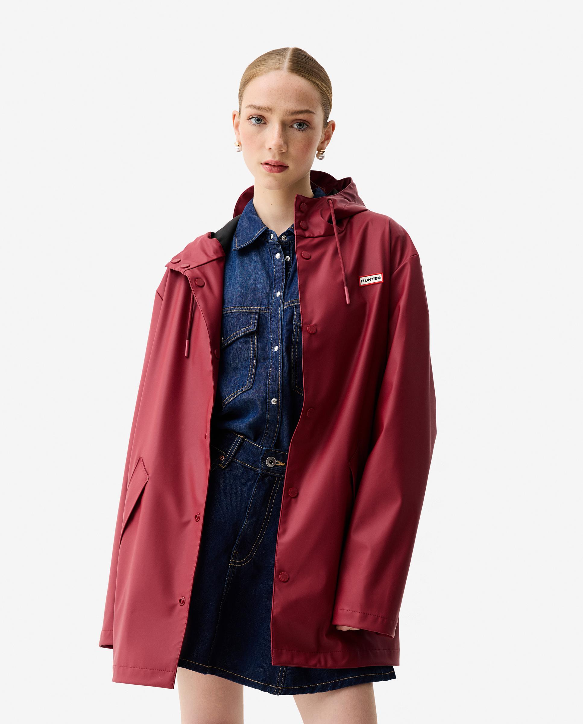 Chaqueta de mujer impermeable - Hunter - Vino Vino-1