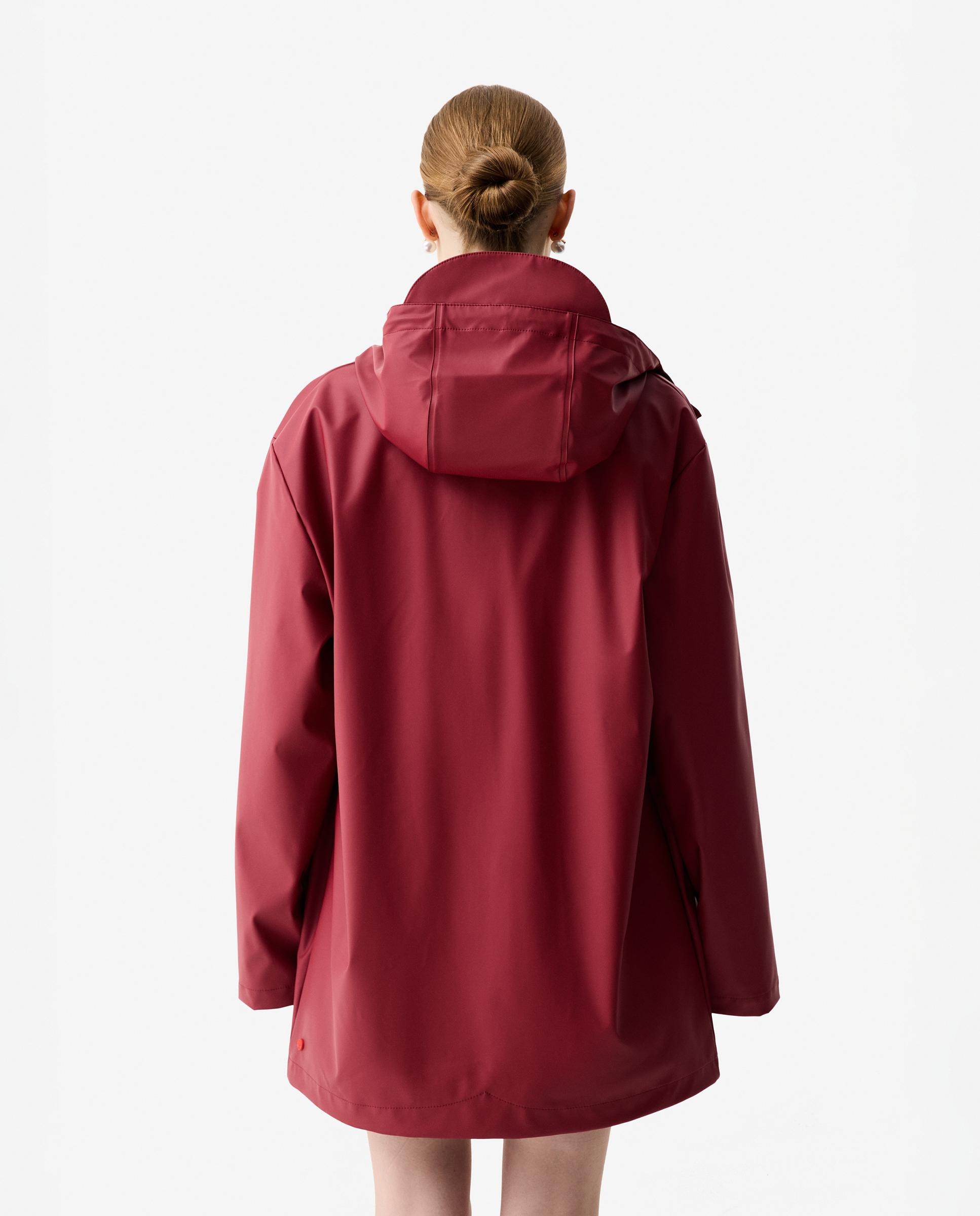 Chaqueta de mujer impermeable - Hunter - Vino Vino-2