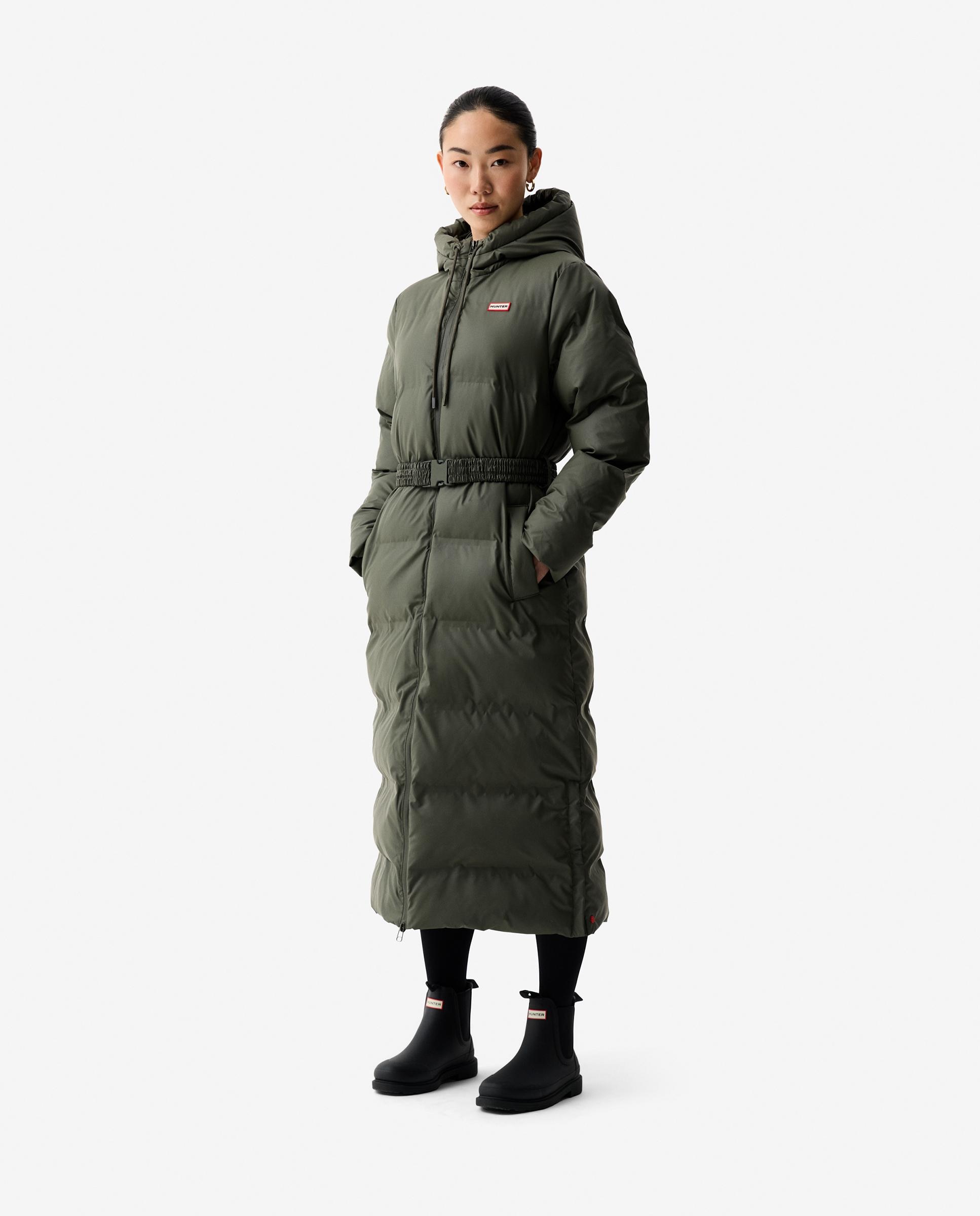 Chaqueta de mujer impermeable de poliéster - Hunter - Verde Verde-2