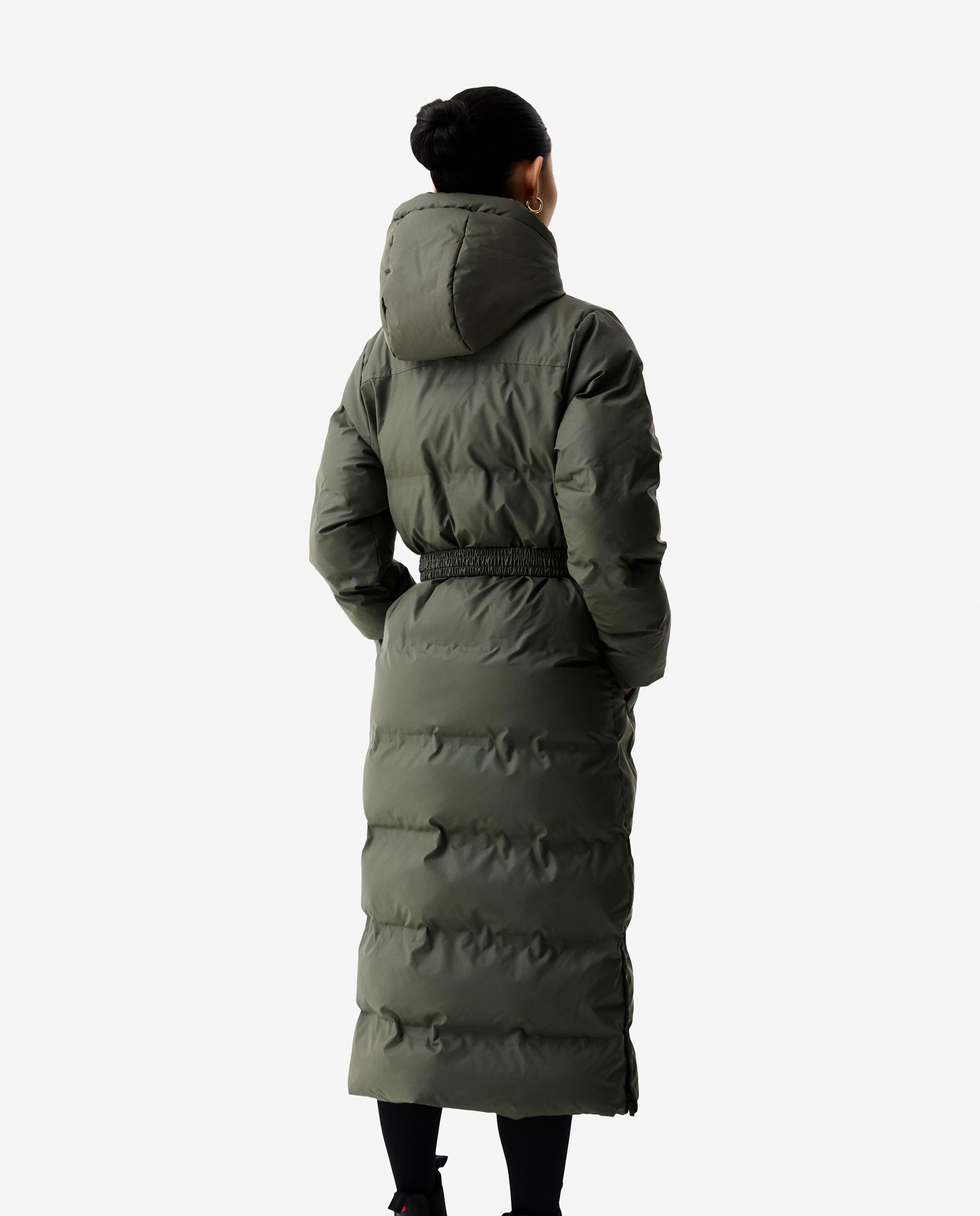 Chaqueta de mujer impermeable de poliéster - Hunter - Verde Verde-3