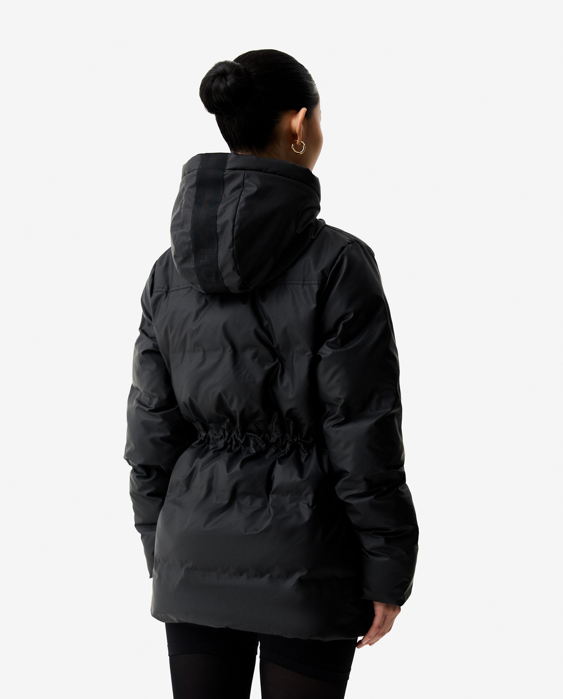 Chaqueta de mujer impermeable - Hunter - Negro Negro-3