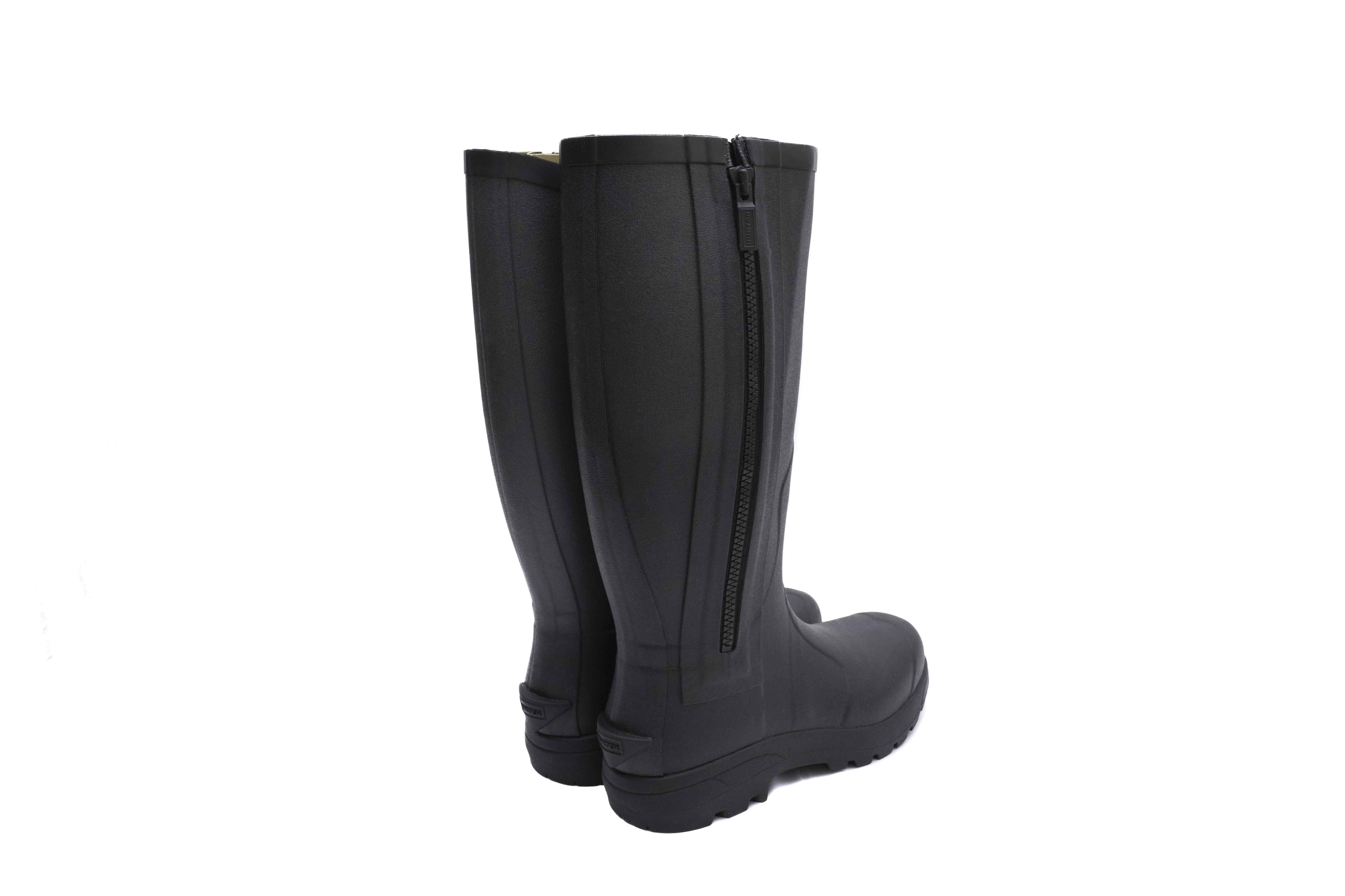 Botas básicas unisex Balmoral MKII Full Zip de suela de doble densidad y refuerzo lateral ajustable - Hunter - Negro Negro-4