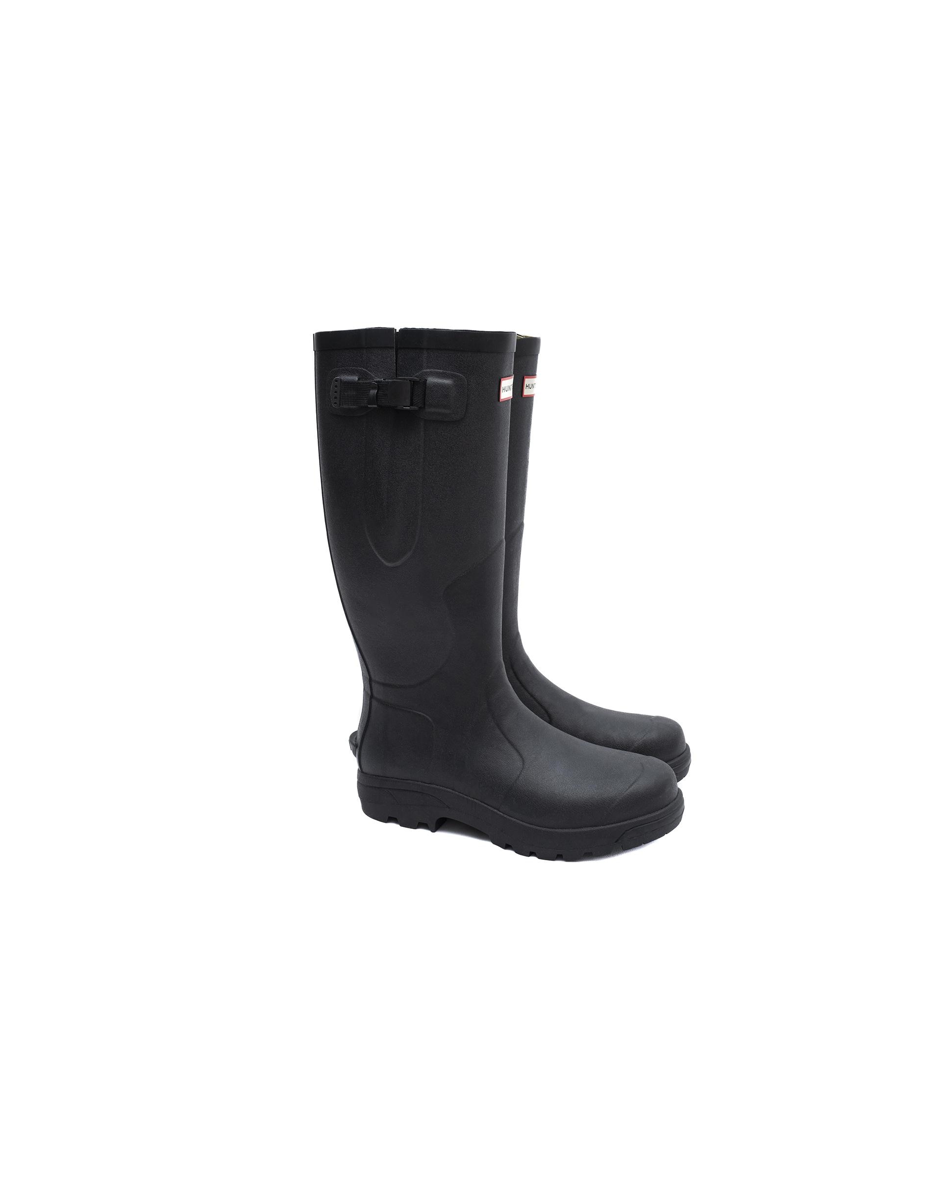 Botas básicas unisex Balmoral MKII de suela de alta tracción y ajuste lateral - Hunter - Negro Negro-2