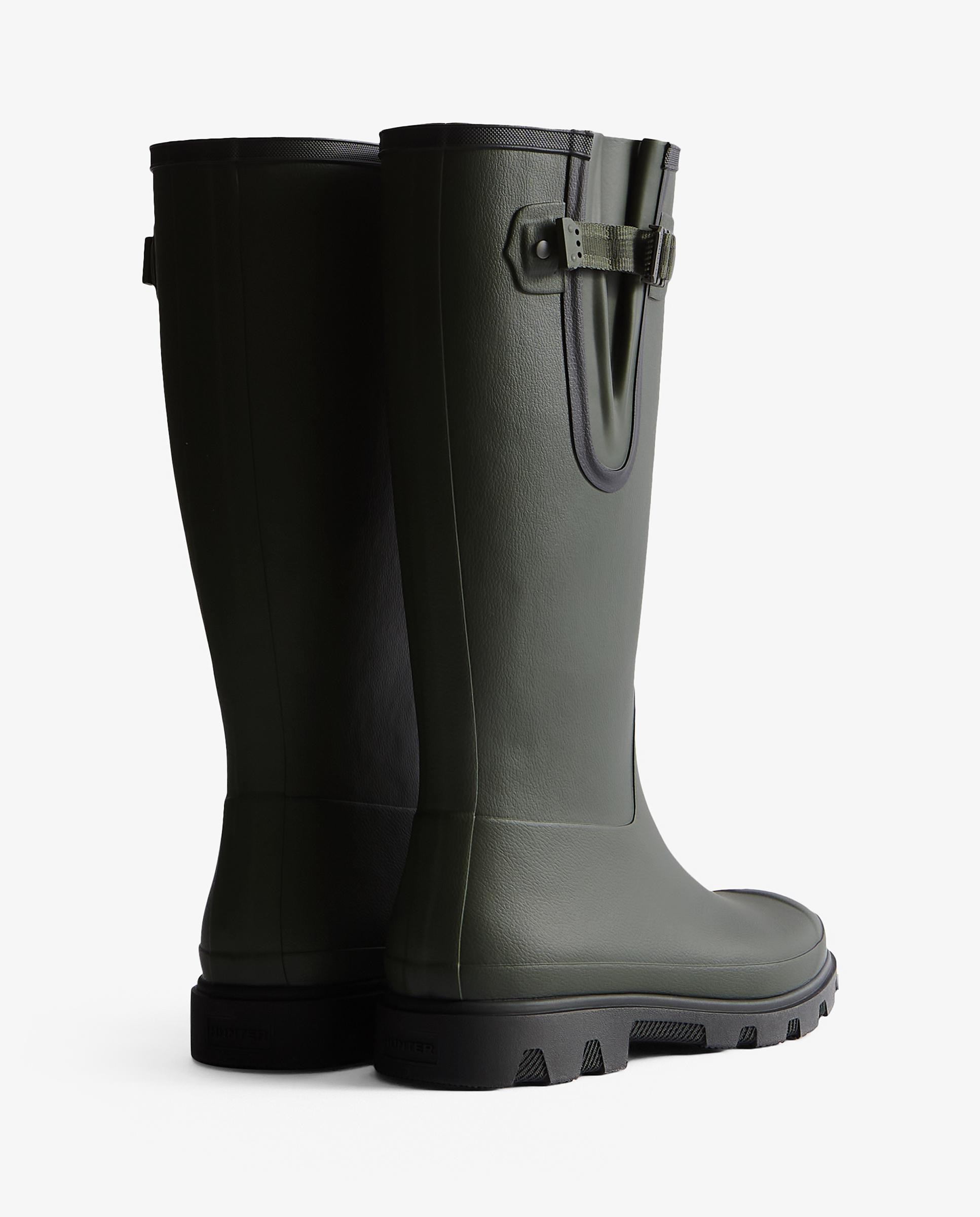Botas de agua unisex downpour adjustable impermeables - Hunter - Verde Oliva Verde Oliva-3