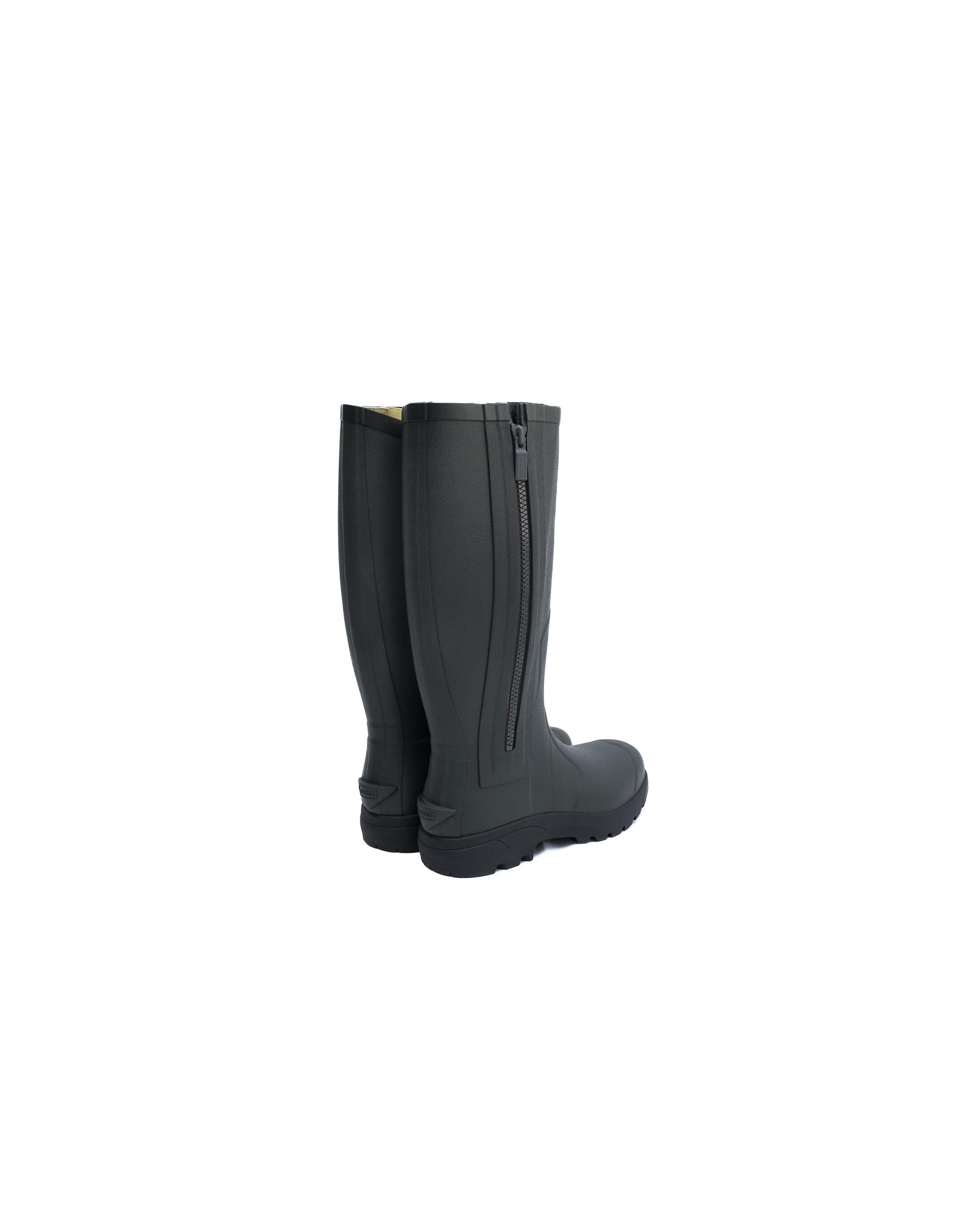 Botas unisex balmoral mkii full zip con cremallera - Hunter - Verde oscuro Verde oscuro-4