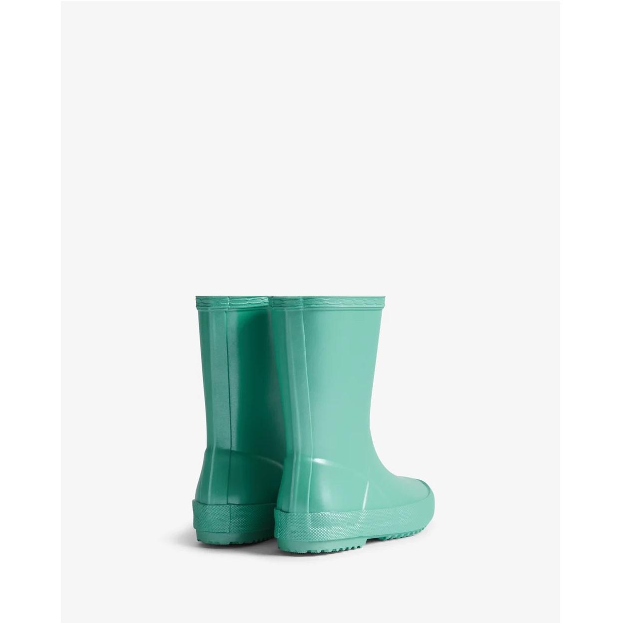 Botas de agua de niño Kids First Classic Wellington de caucho natural y suela mejorada - Hunter - Azul claro Azul claro-3