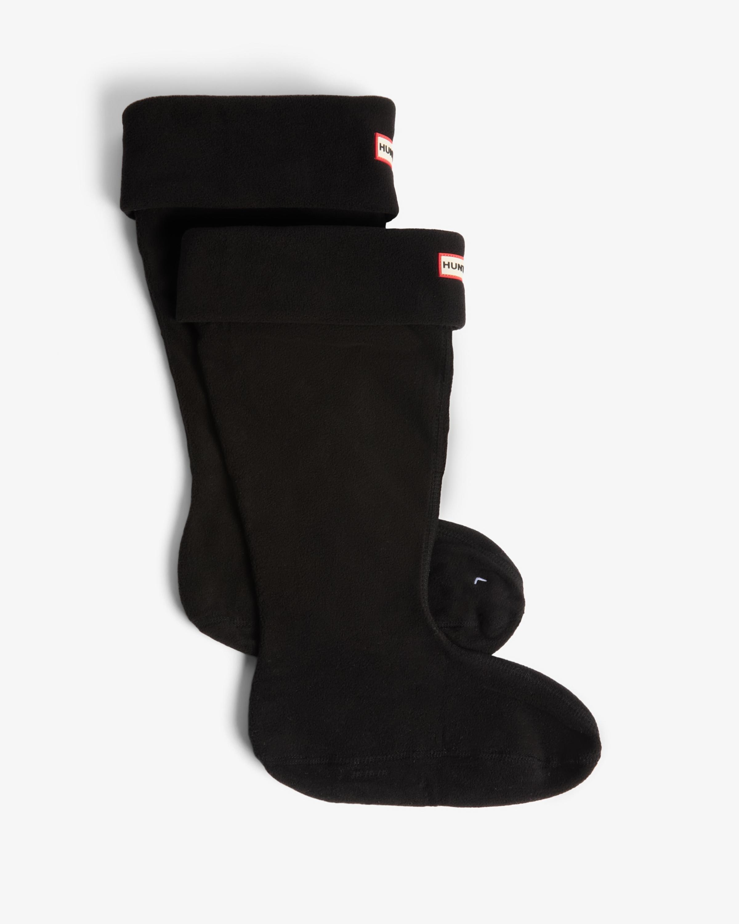 Calcetín downpour fleece tall - Hunter - Negro Negro-1