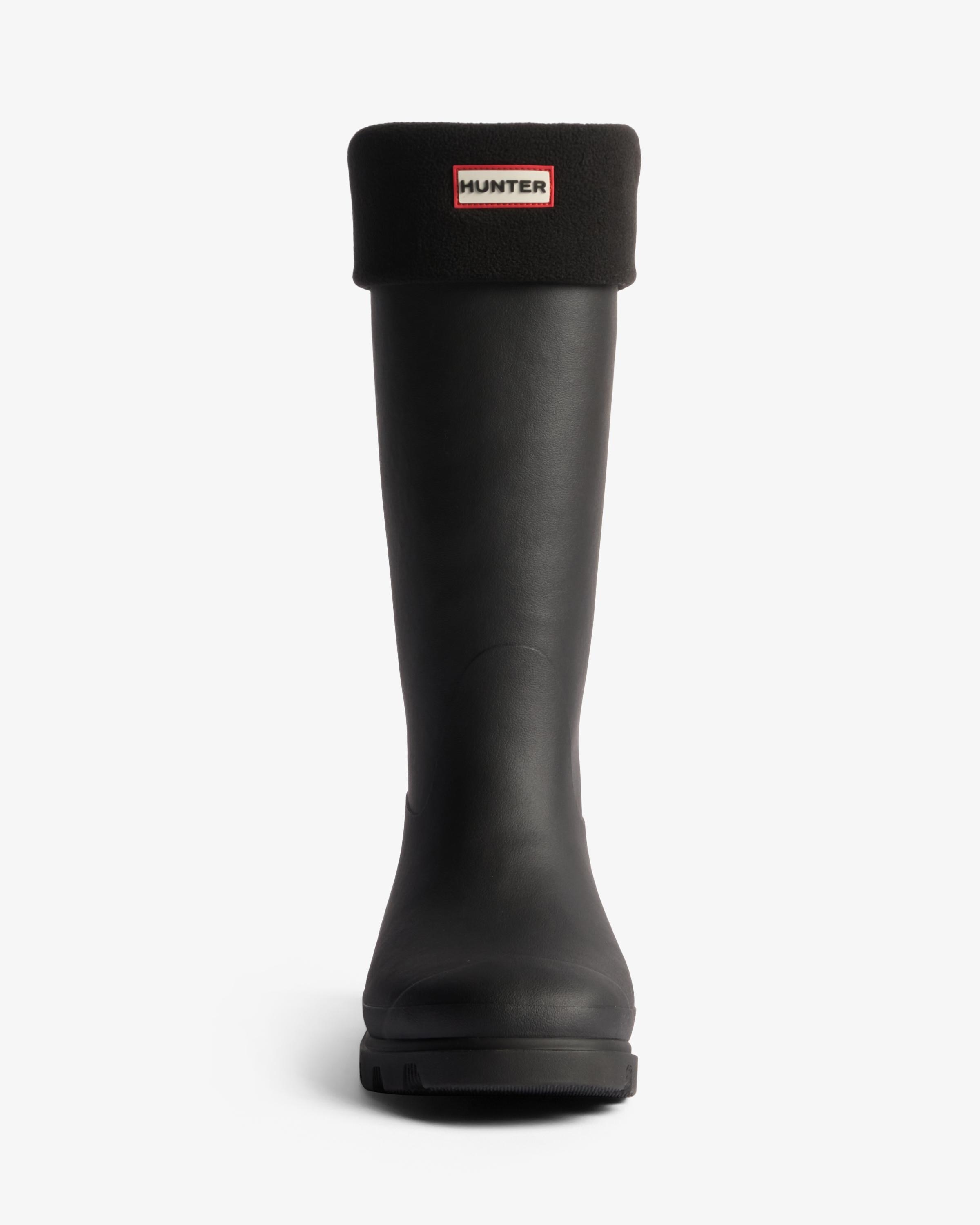 Calcetín downpour fleece tall - Hunter - Negro Negro-3