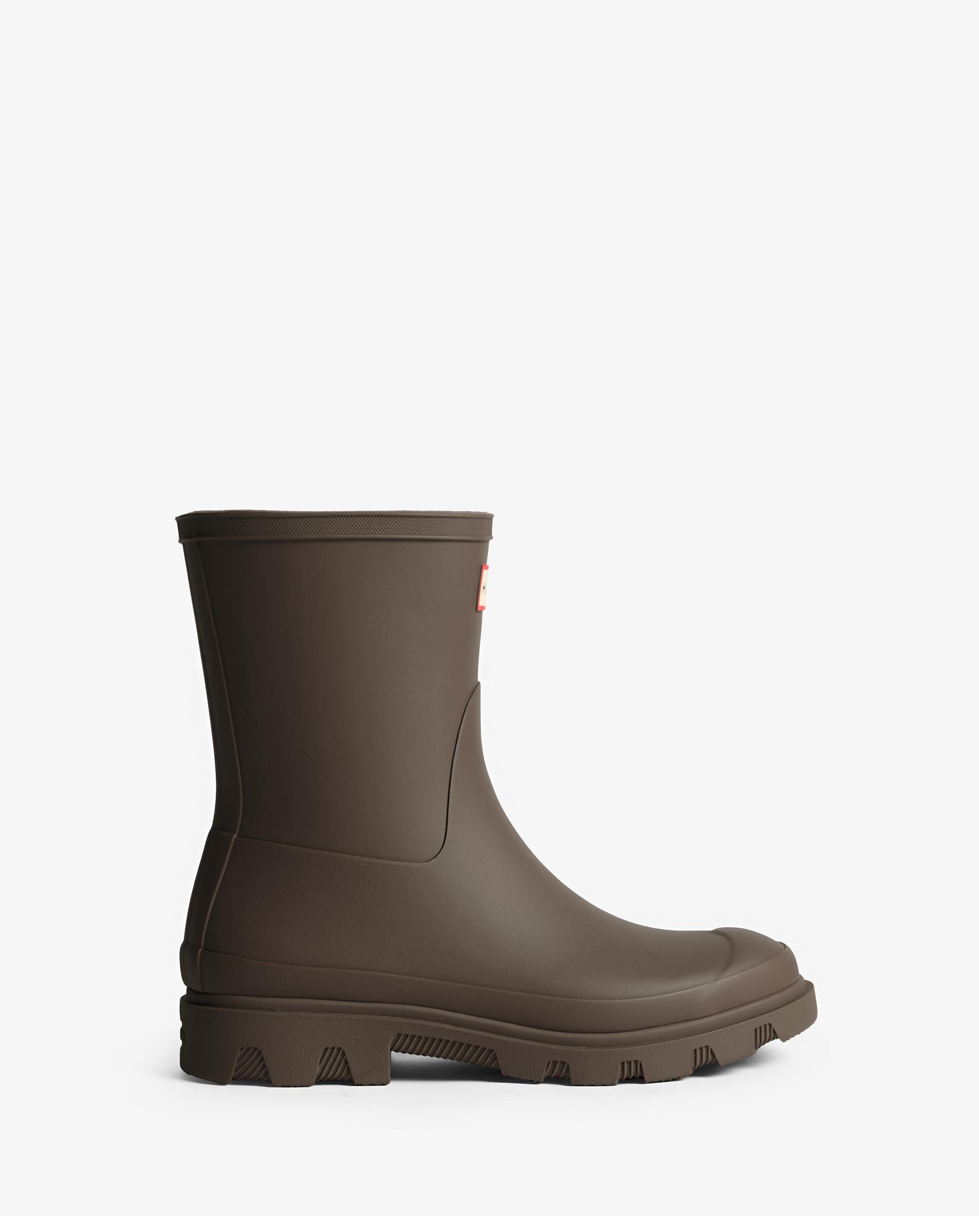 Botas de agua unisex downpour short impermeables - Hunter - Marrón chocolate Marrón chocolate-1