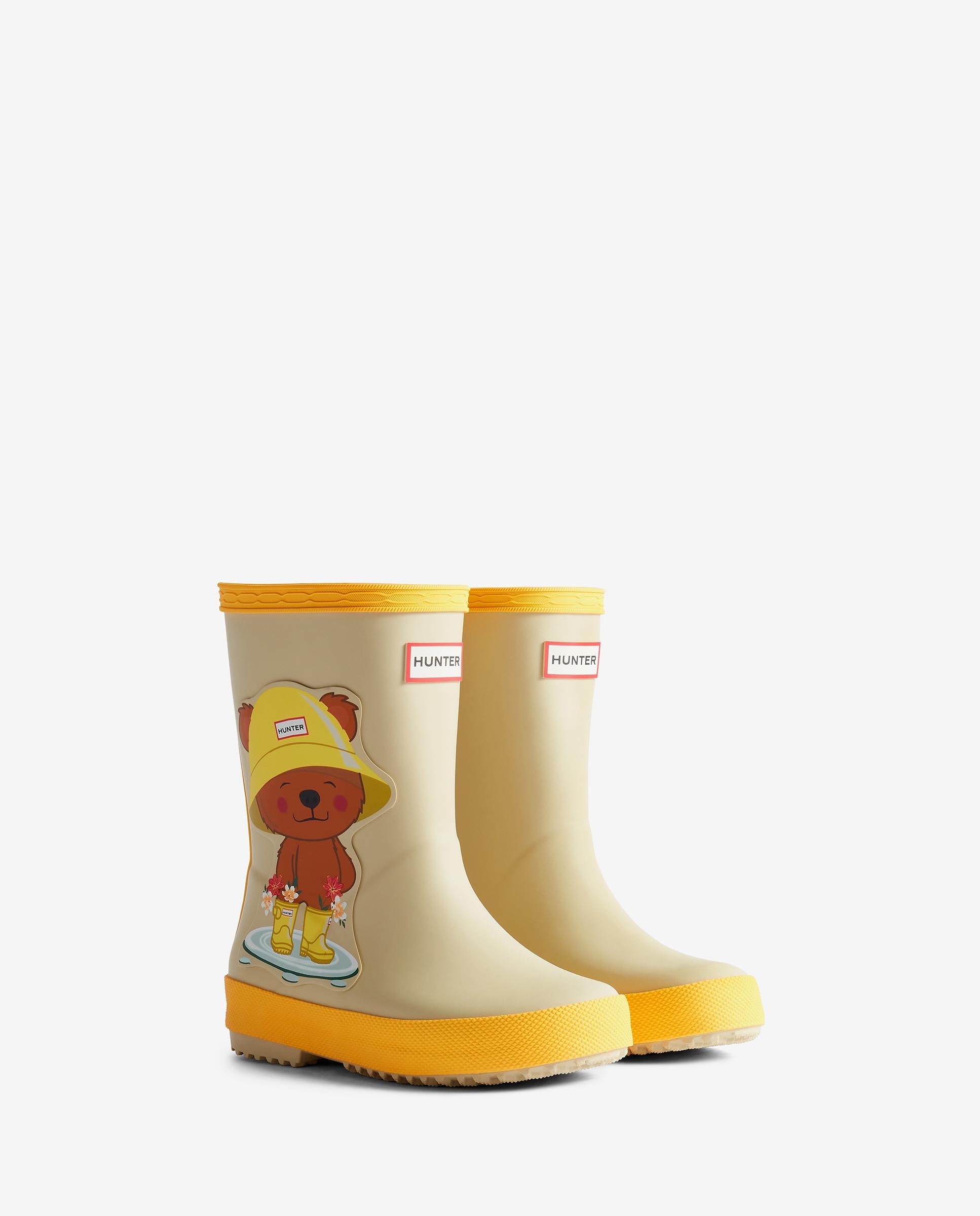 Imagen 0 de Botas de agua de niño first bear print impermeable Multicolor