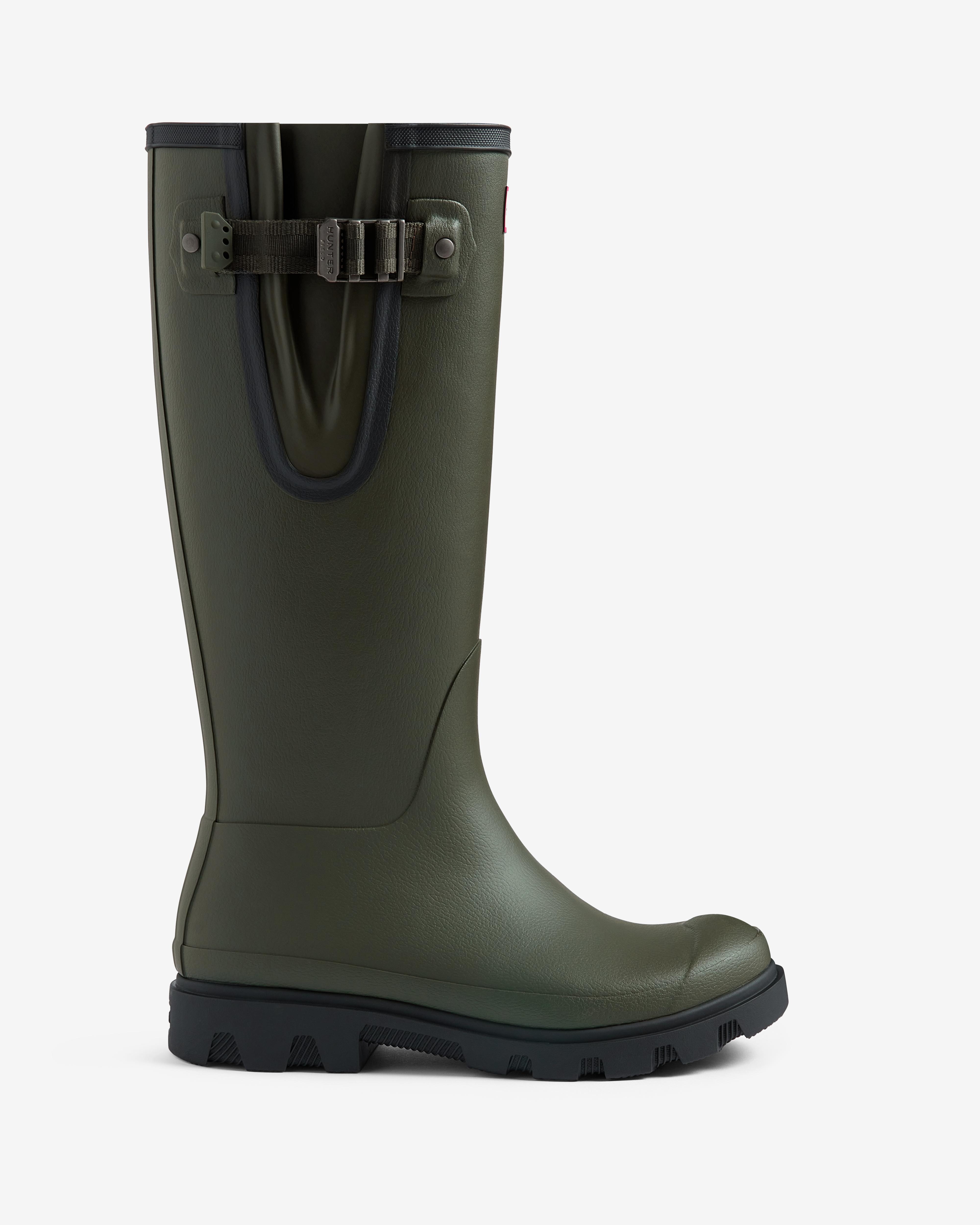 Imagen 0 de Botas de agua unisex donpor adjstable impermeables Verde Oliva