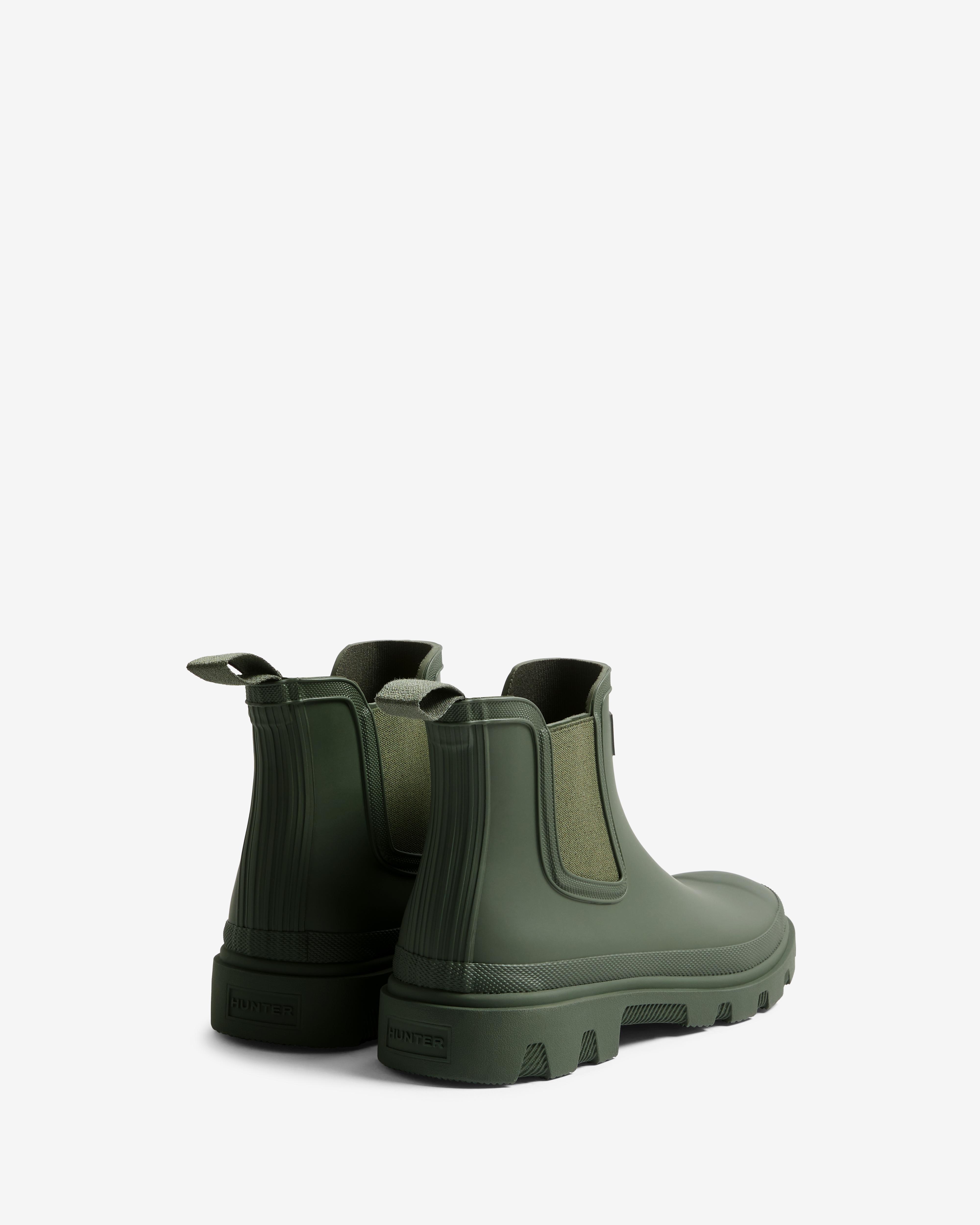 Botas de agua unisex botin donpor chelsea impermeables - Hunter - Verde Oliva Verde Oliva-2