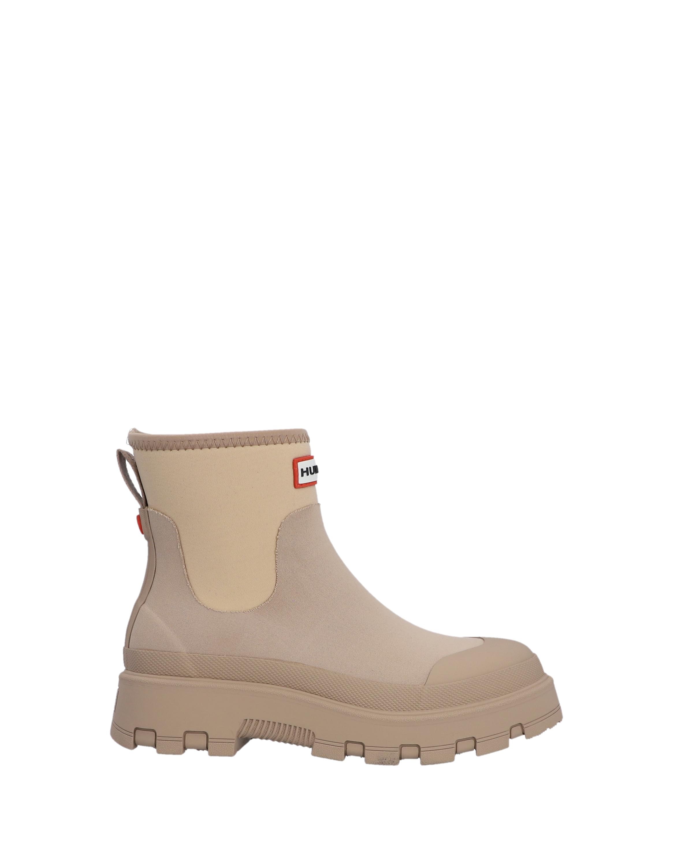 Hunter - Botas de agua unisex elements neoprene chelsea caña media lisas con suela track.