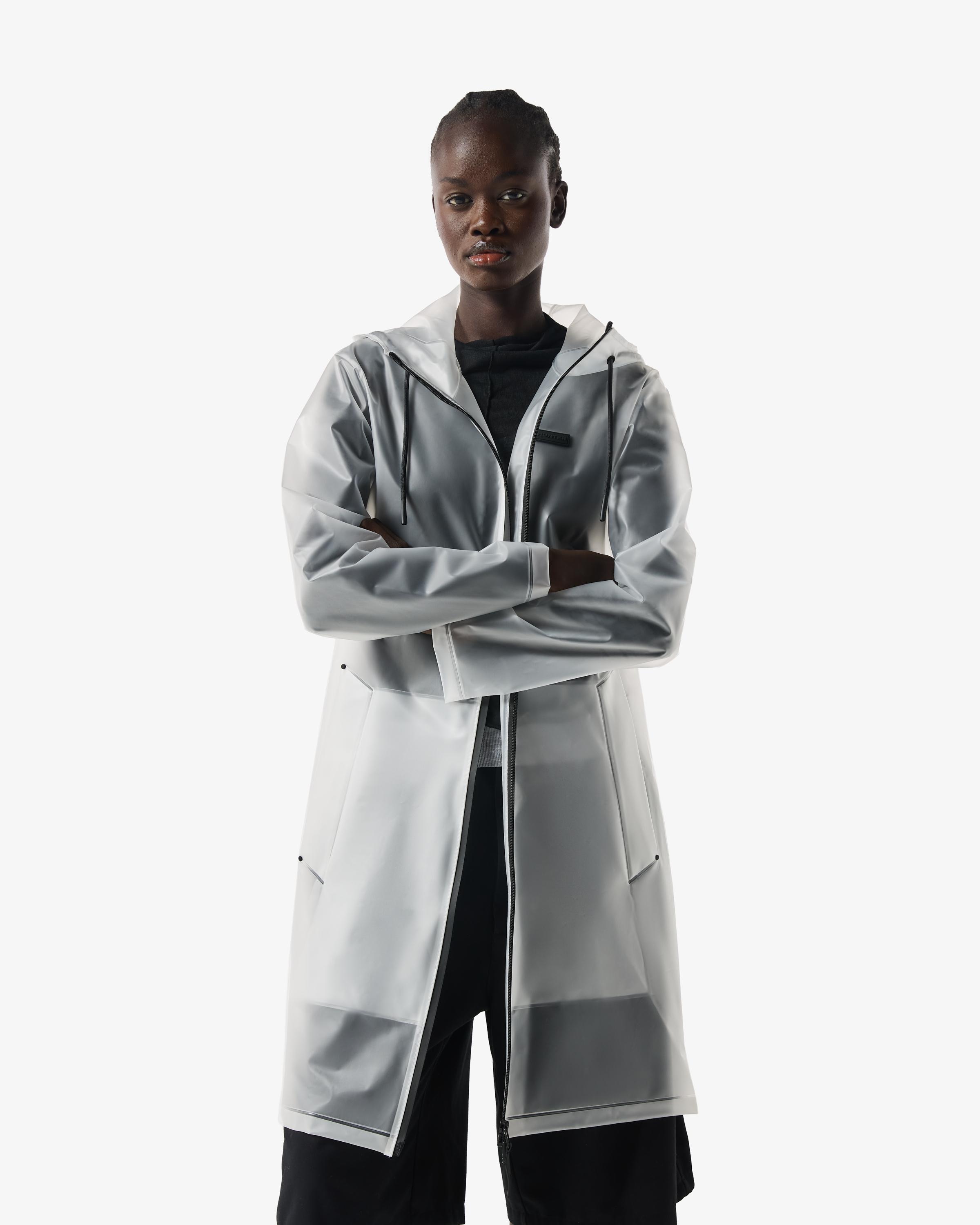 Hunter - Chubasquero unisex pu impermeable y plegable.
