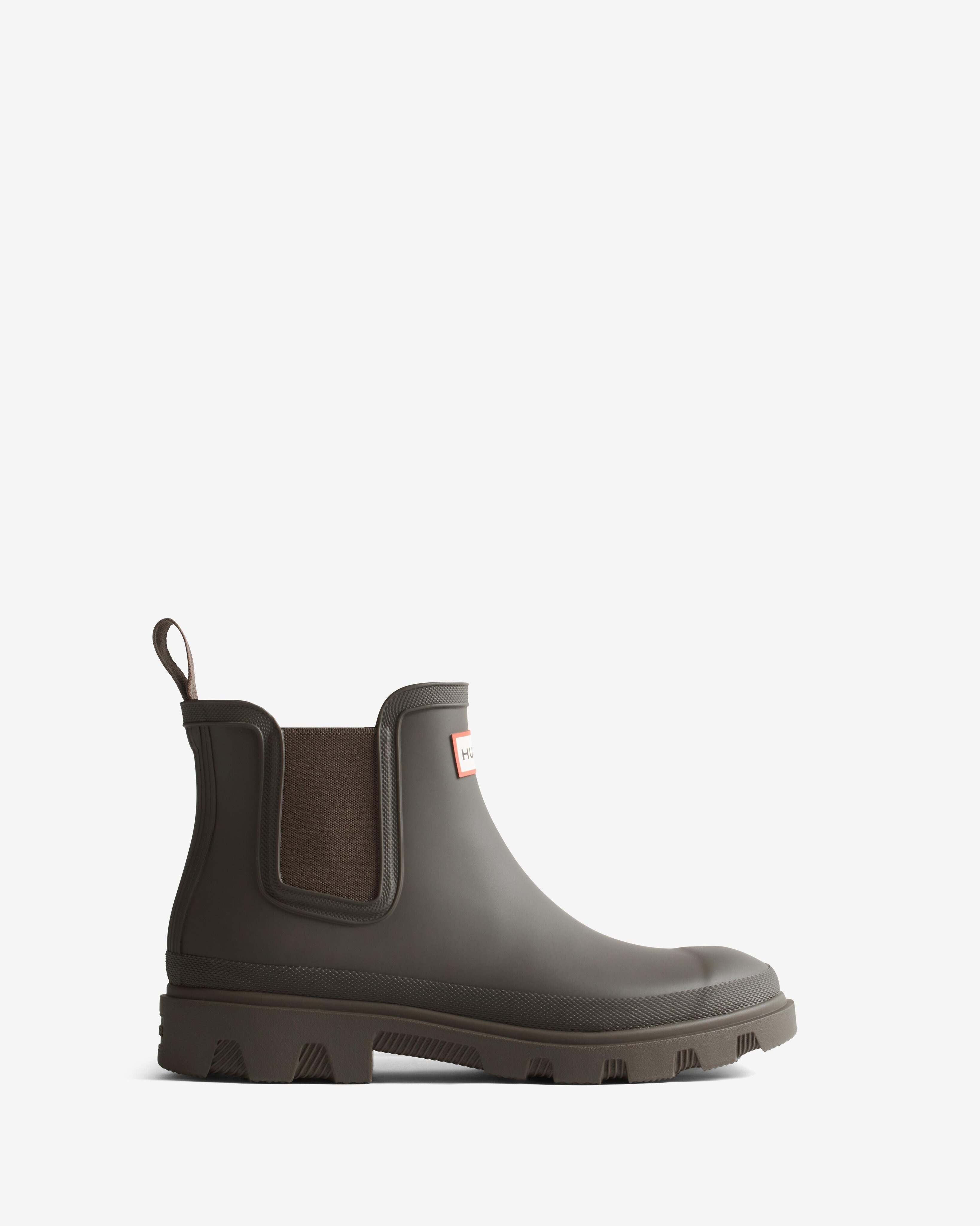 Bota downpour chelsea de Mujer - Hunter - Marrón chocolate Marrón chocolate-1