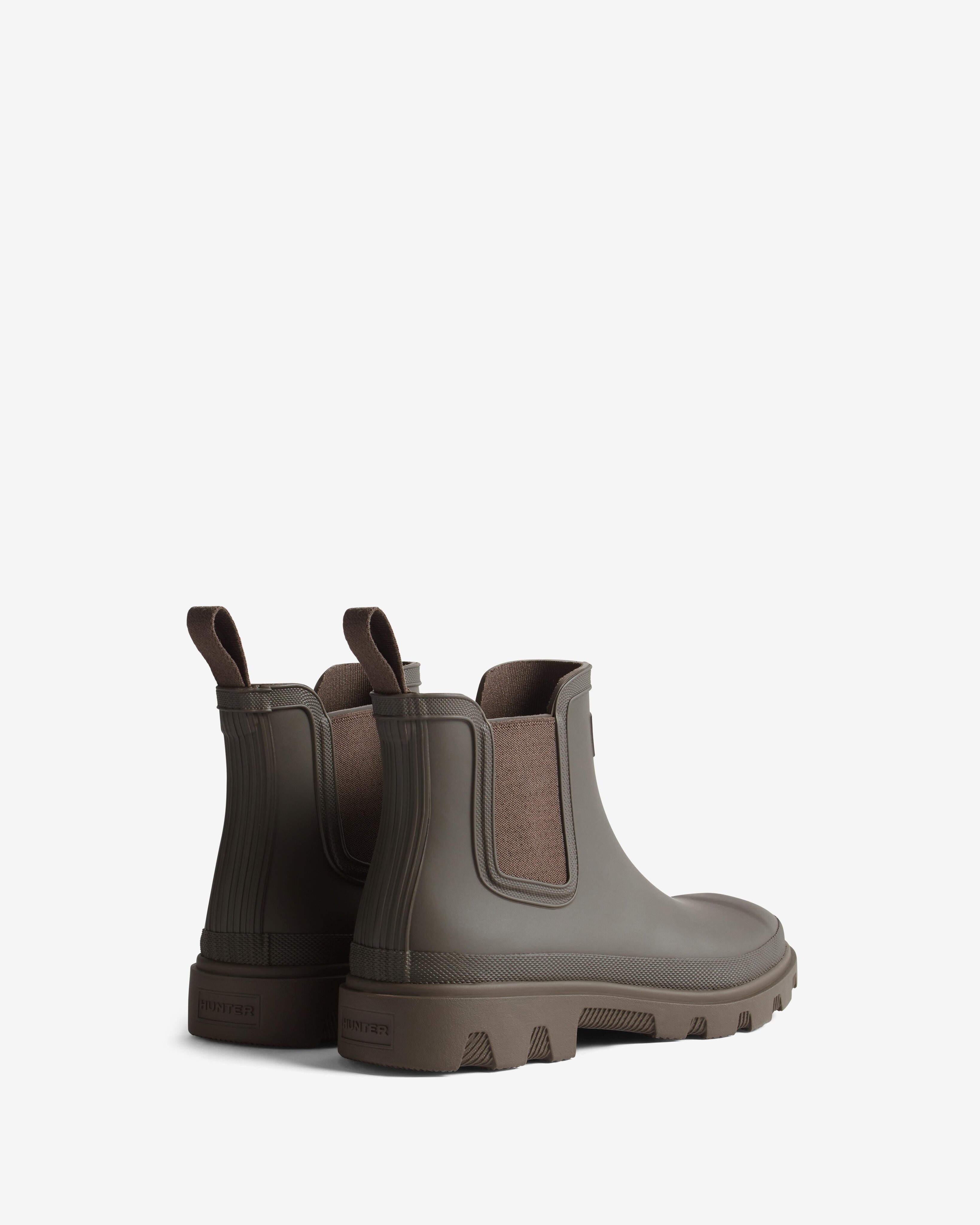 Bota downpour chelsea de Mujer - Hunter - Marrón chocolate Marrón chocolate-2