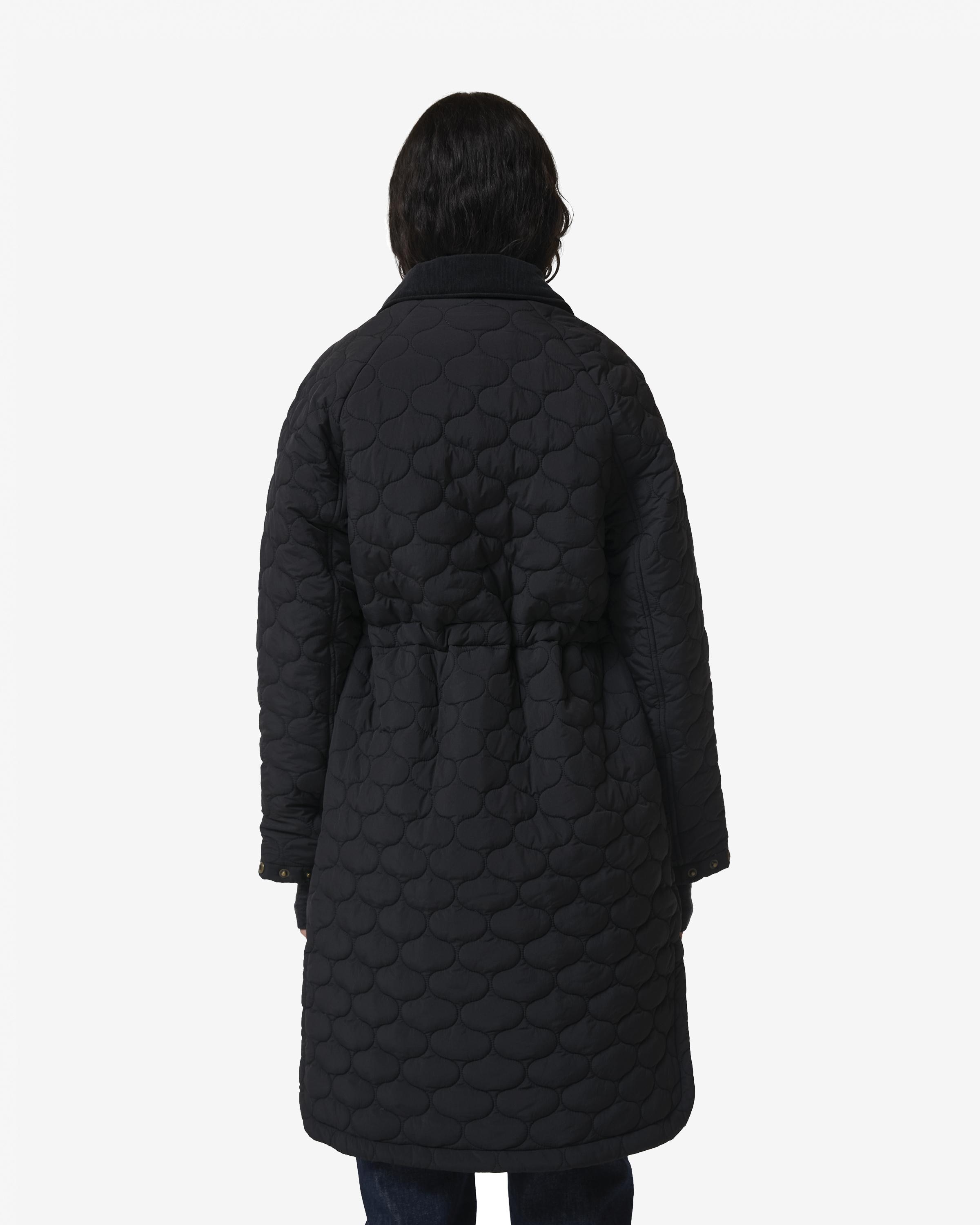 Abrigo de mujer impermeable - Hunter - Negro Negro-3