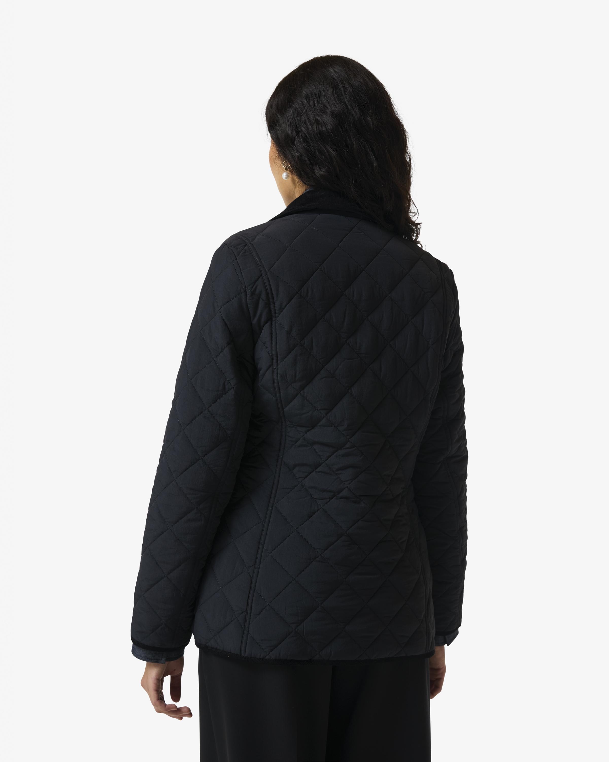 Chaqueta de mujer de nylon - Hunter - Negro Negro-2