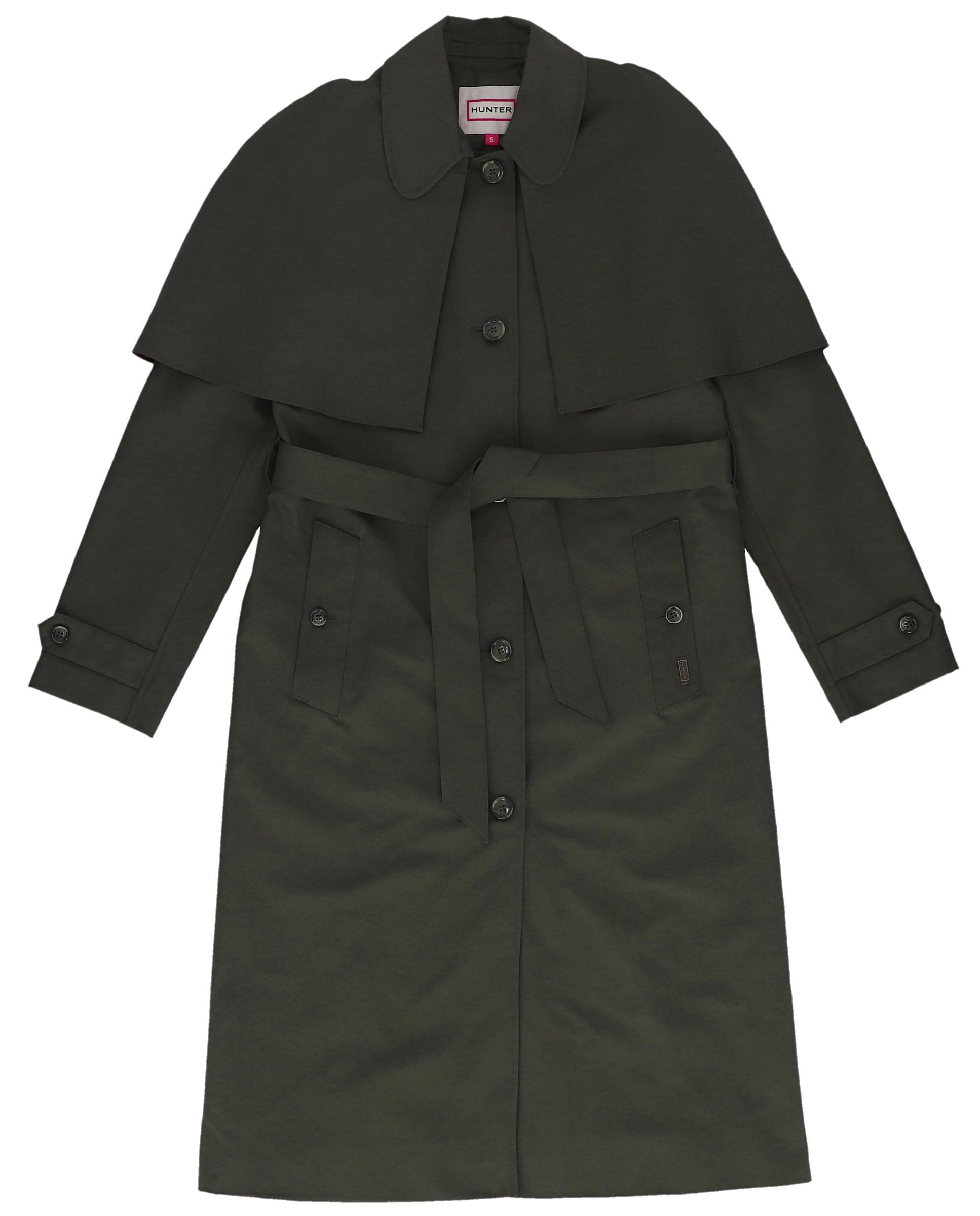 Gabardina de mujer impermeable - Hunter - Verde Verde-1