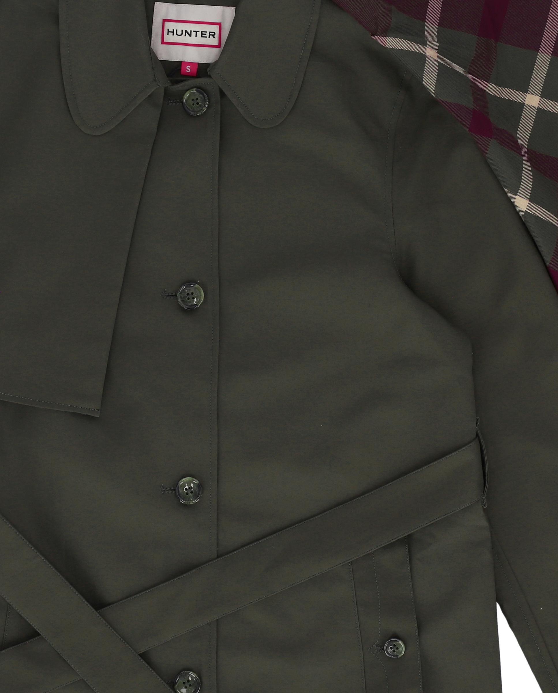 Gabardina de mujer impermeable - Hunter - Verde Verde-2