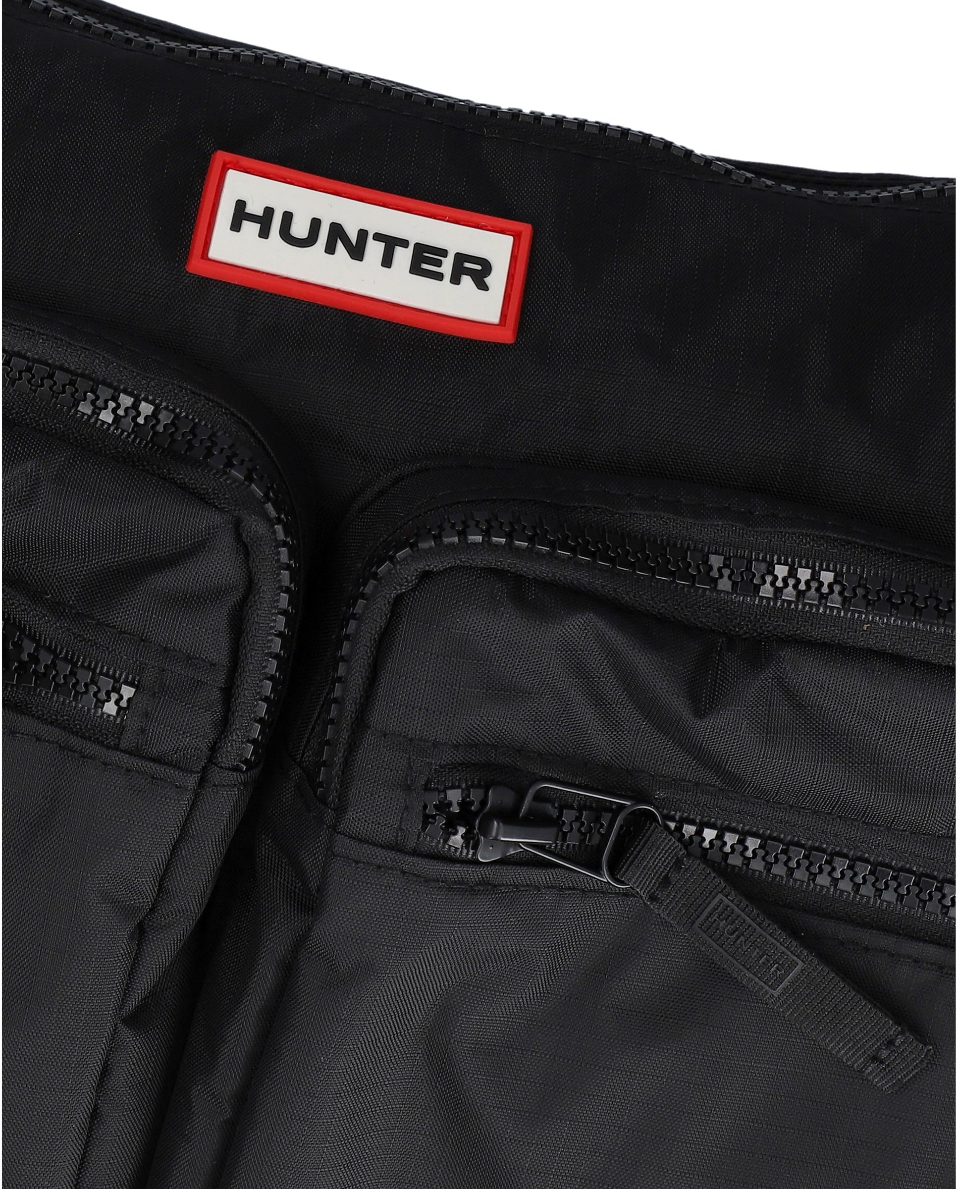 Bolso bandolera multipocket con cremallera - Hunter - Negro Negro-2