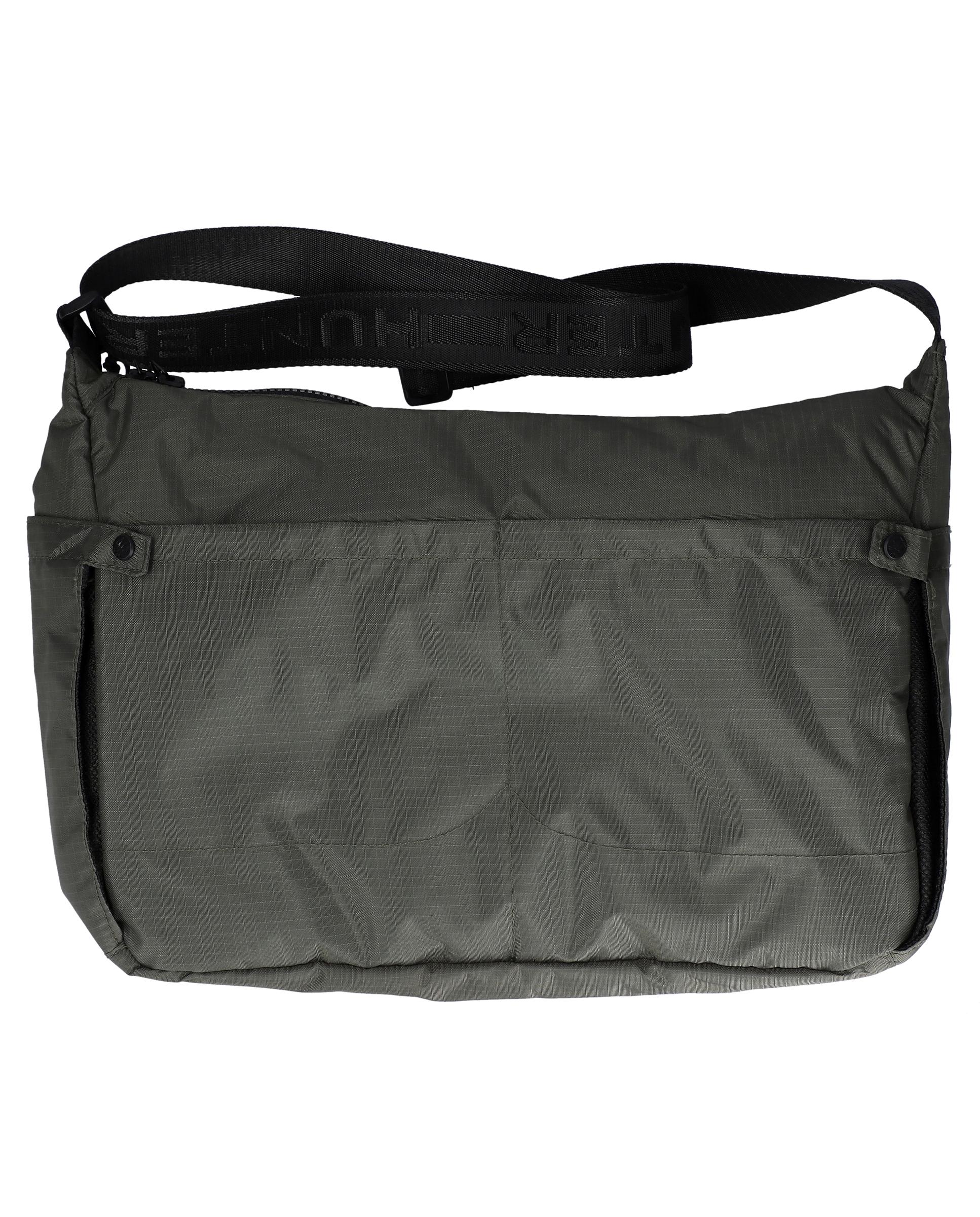 Bolso bandolera multipocket con cremallera - Hunter - Verde oscuro Verde oscuro-3