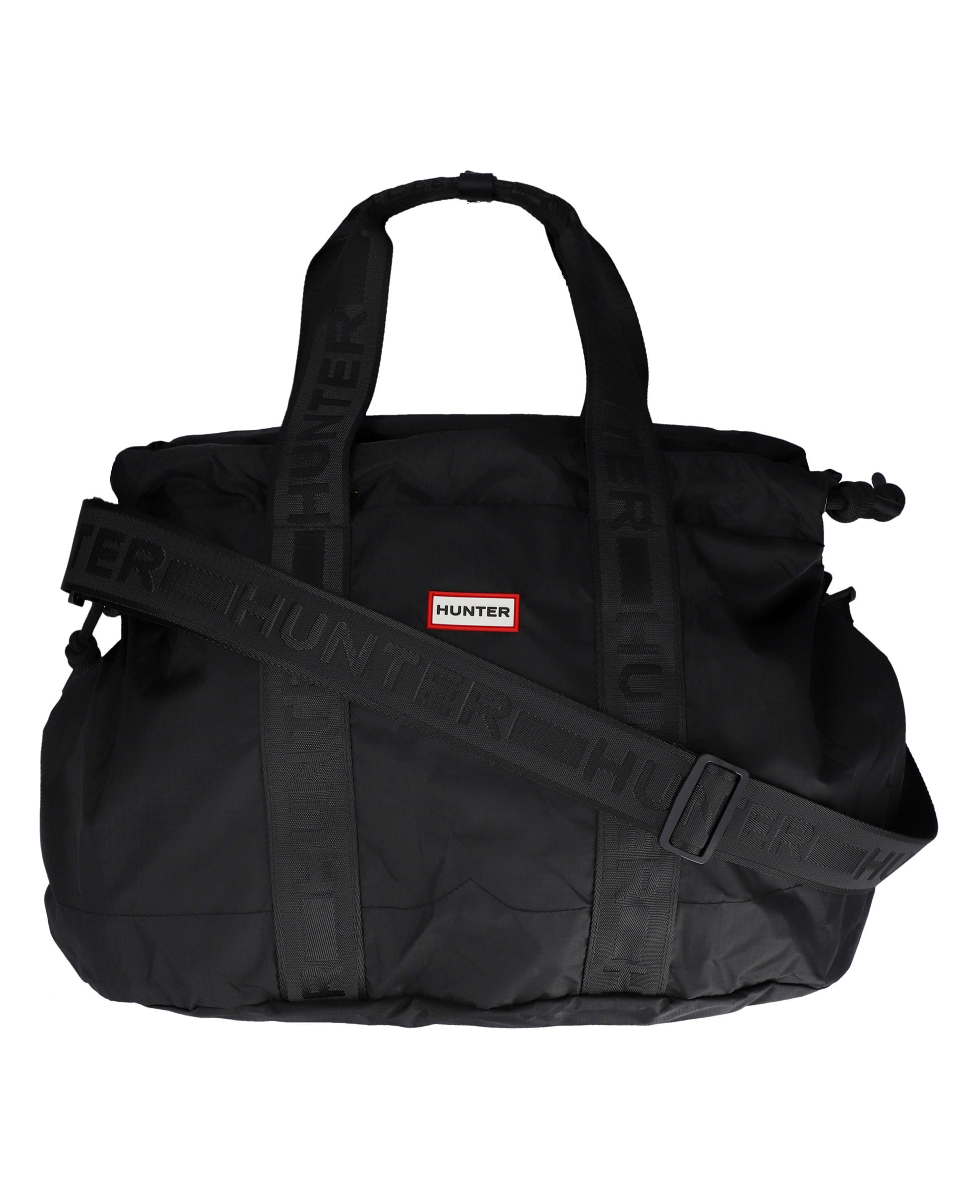 Bolso bandolera resistente, ligero y fácil de limpiar - Hunter - Negro Negro-1