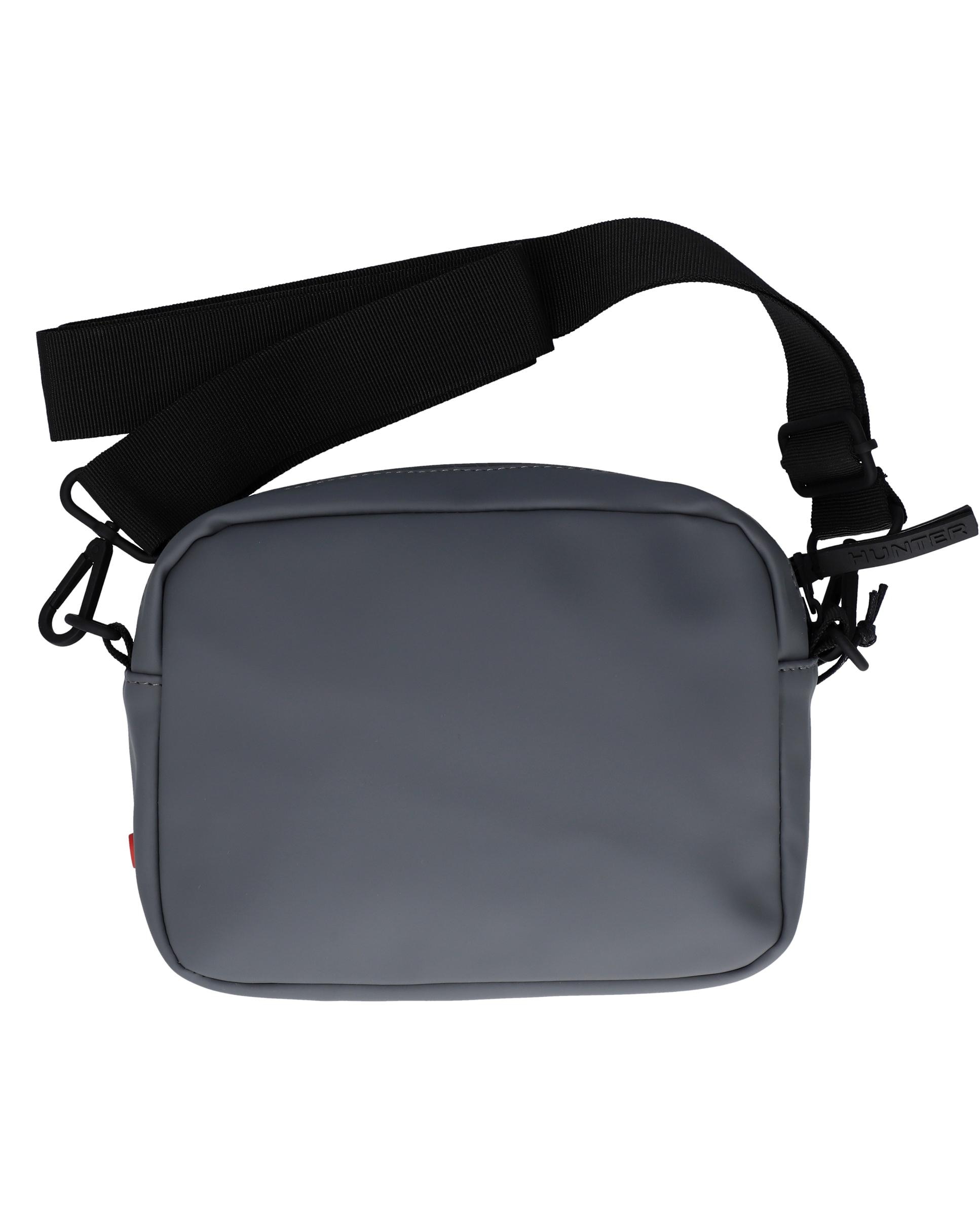 Bolso bandolera con cierre de cremallera y correa ajustable - Hunter - Gris oscuro Gris oscuro-3