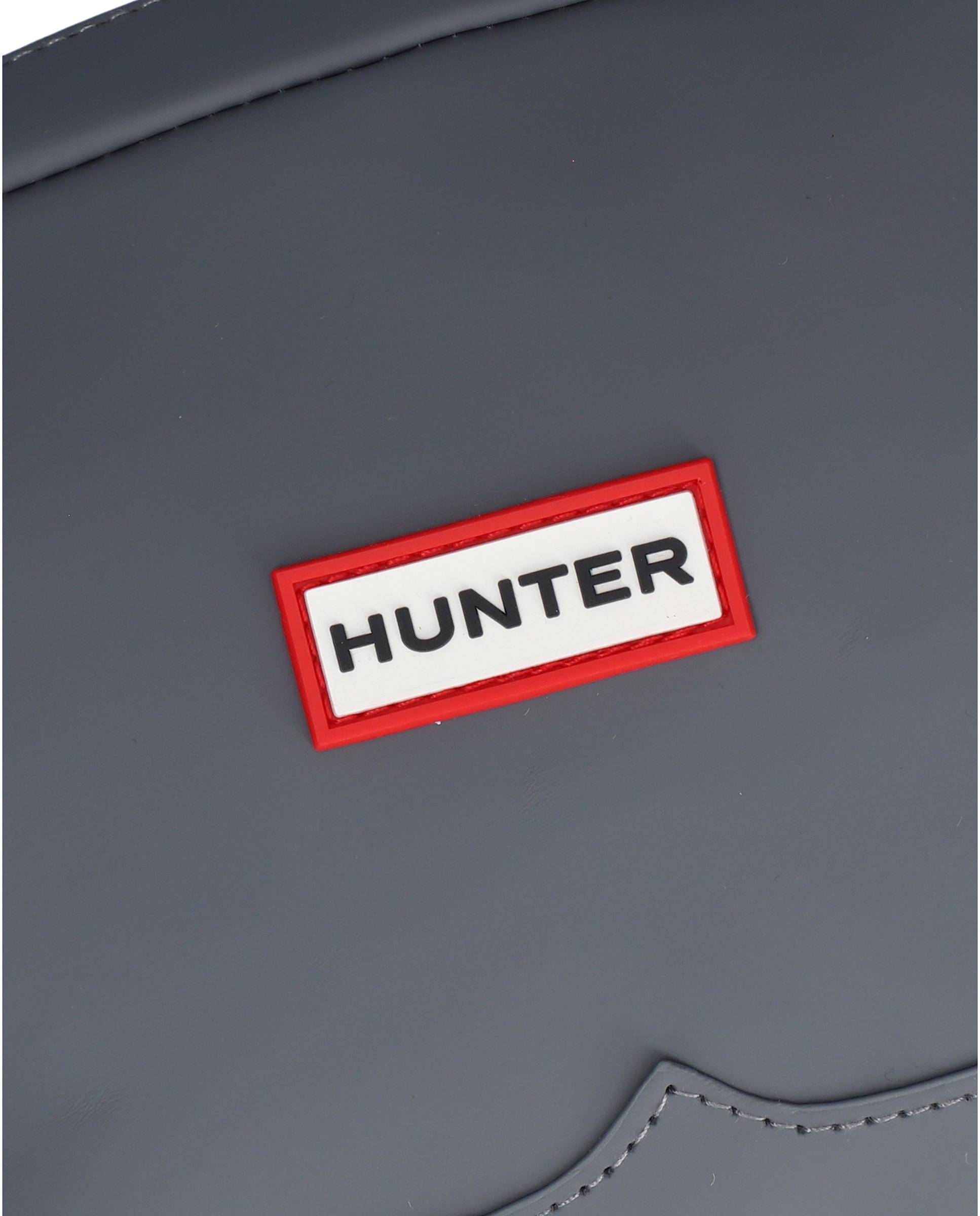 Bolso bandolera con cierre de cremallera y correa ajustable - Hunter - Gris oscuro Gris oscuro-2
