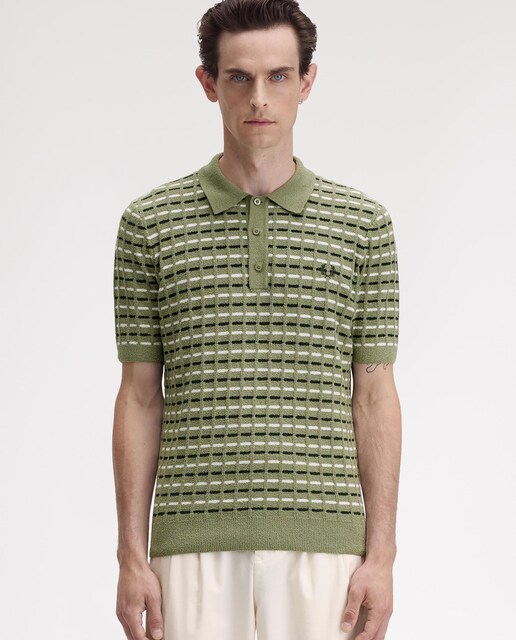 Imagen 0 de Jersey de hombre tipo polo de manga corta