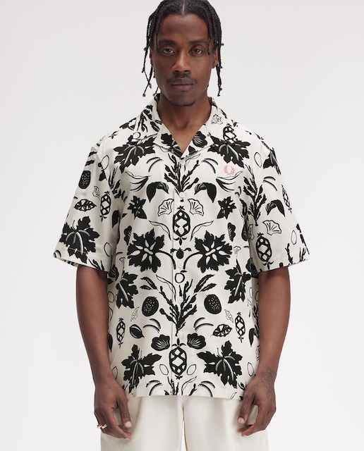 Imagen 0 de Camisa de hombre de manga corta con laurel