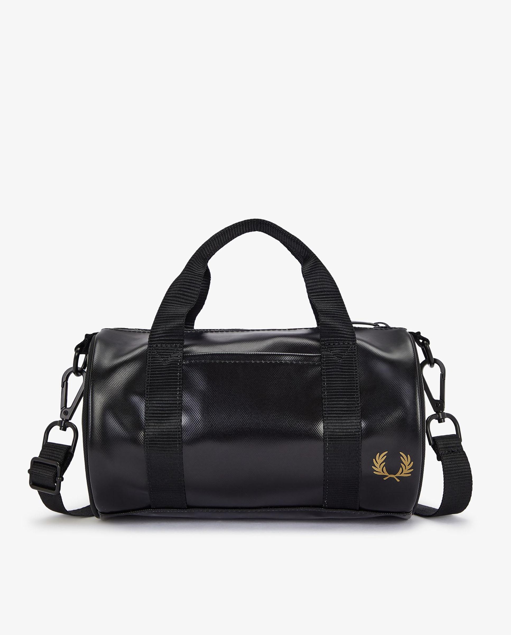 Imagen 0 de Bandolera deportiva de hombre pequeña con cremallera Negro