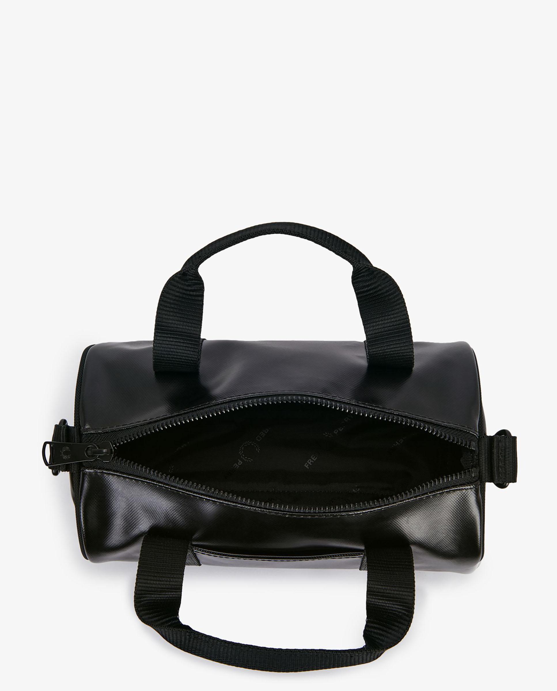Imagen 6 de Bandolera deportiva de hombre pequeña con cremallera - Fred Perry - Negro Negro