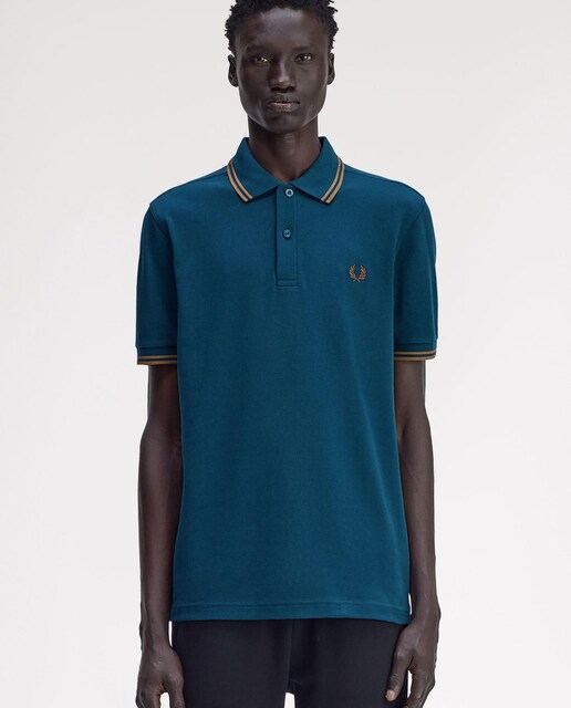 Imagen 0 de Polo de hombre de piqué de algodón manga corta