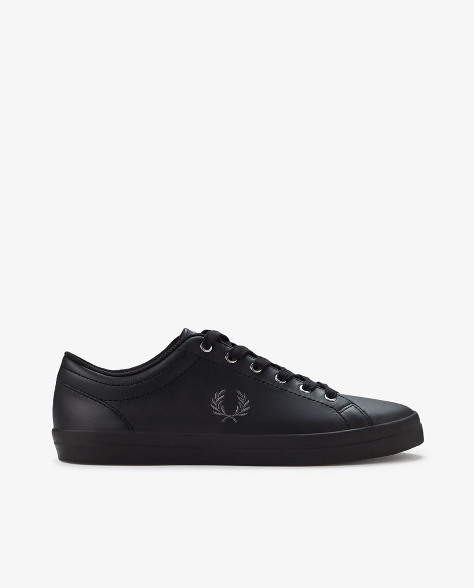 Zapatilla hombre baseline leather - Fred Perry - Negro Negro-1