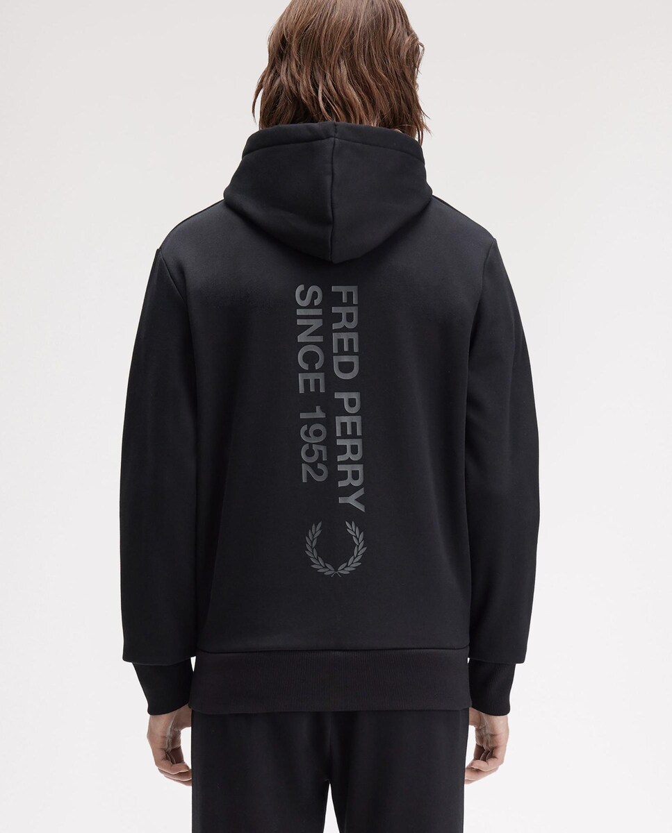 Sudadera con capucha de hombre lisa con bolsillo canguro · Fred