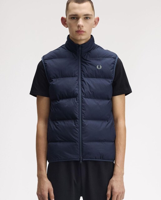 Imagen 0 de Chaleco de hombre acolchado con cremallera