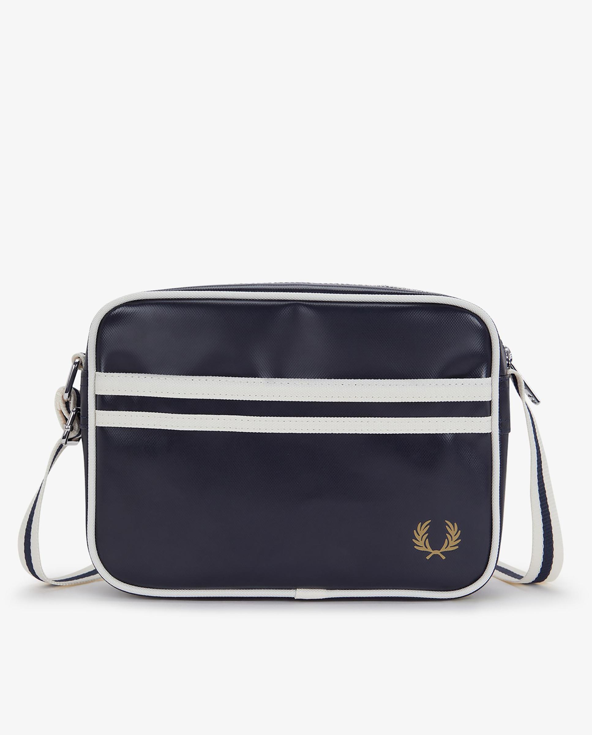 Imagen 1 de Bandolera de hombre pequeña con dos franjas - Fred Perry - Azul marino Azul marino