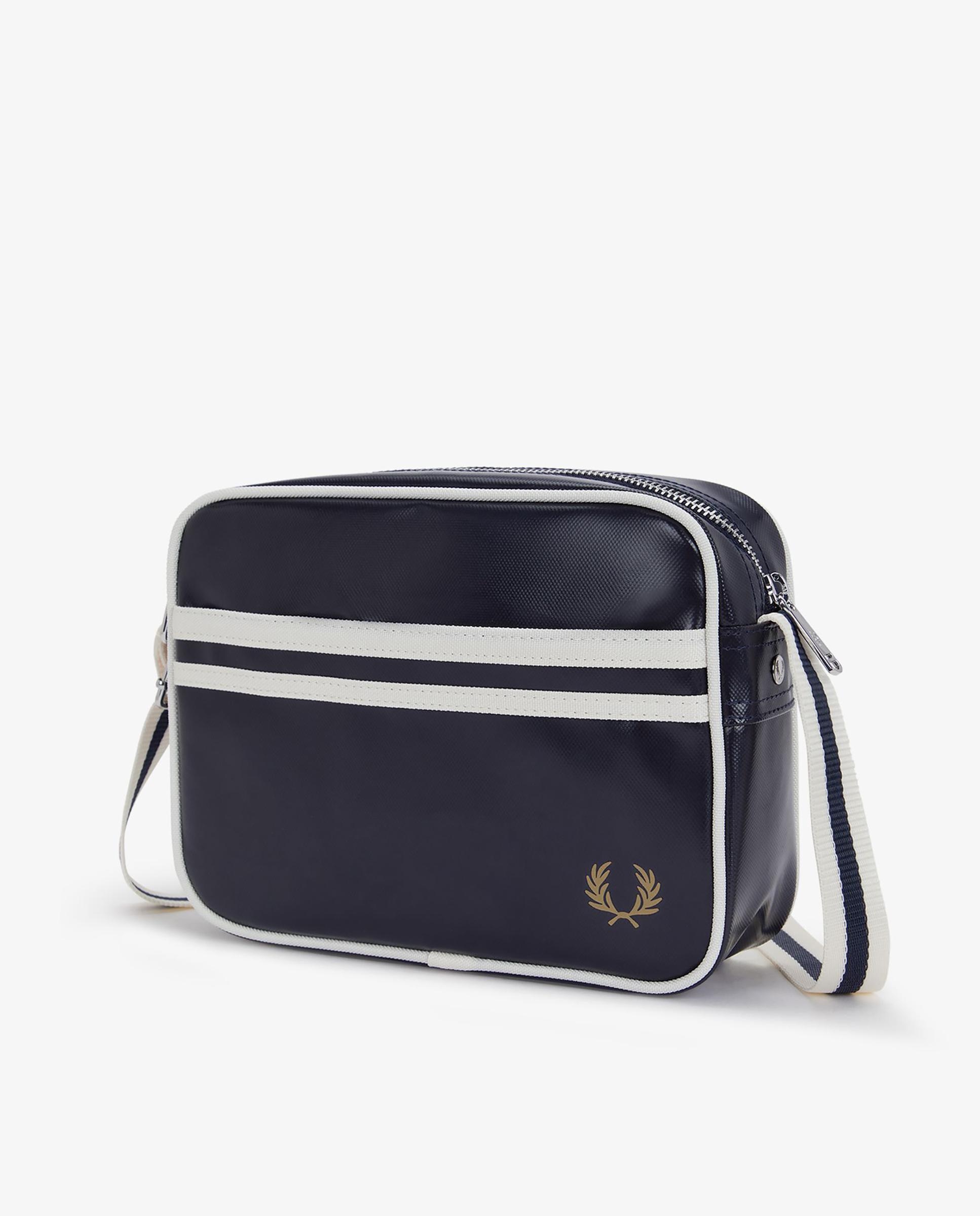 Imagen 6 de Bandolera de hombre pequeña con dos franjas - Fred Perry - Azul marino Azul marino