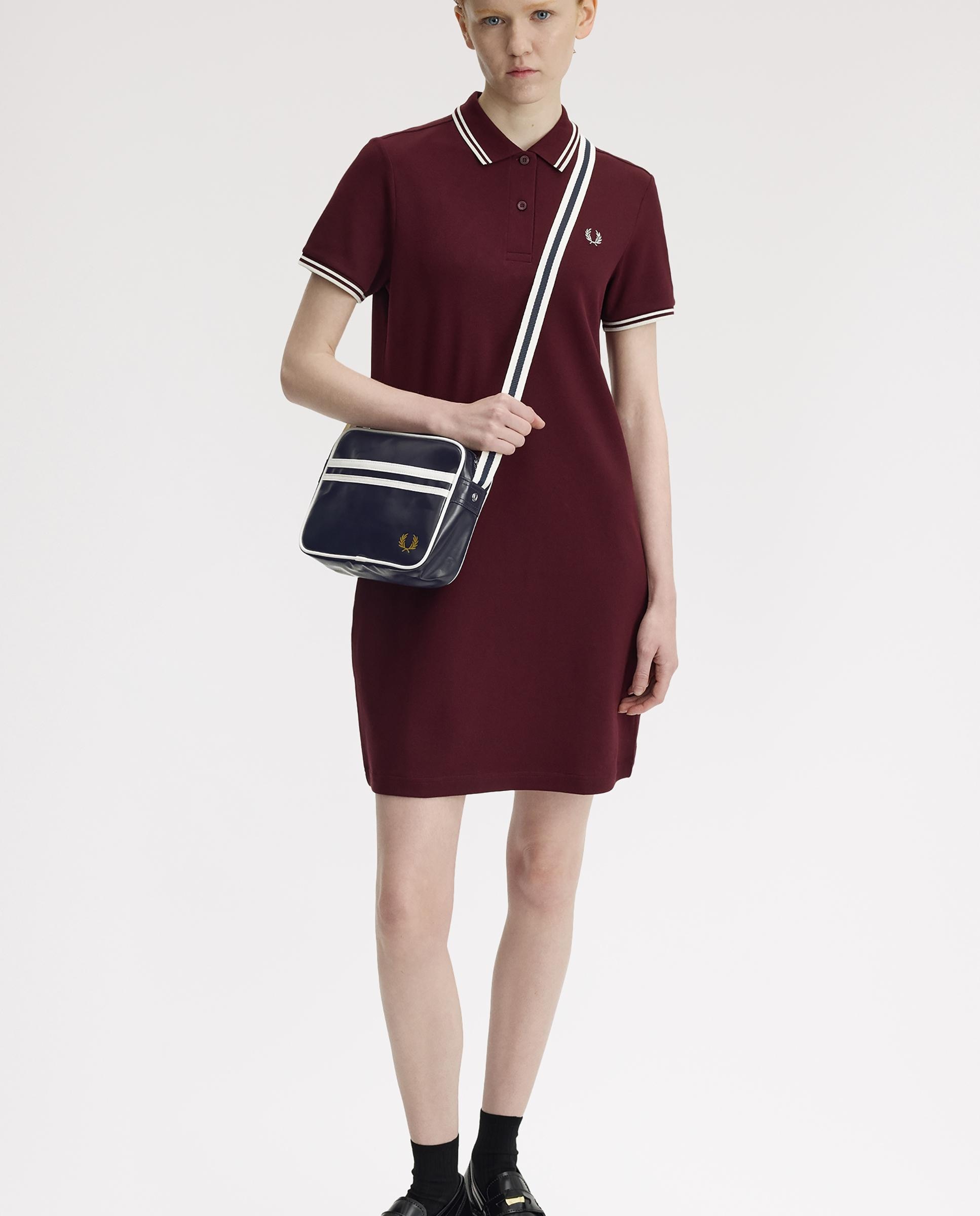 Imagen 2 de Bandolera de hombre pequeña con dos franjas - Fred Perry - Azul marino Azul marino