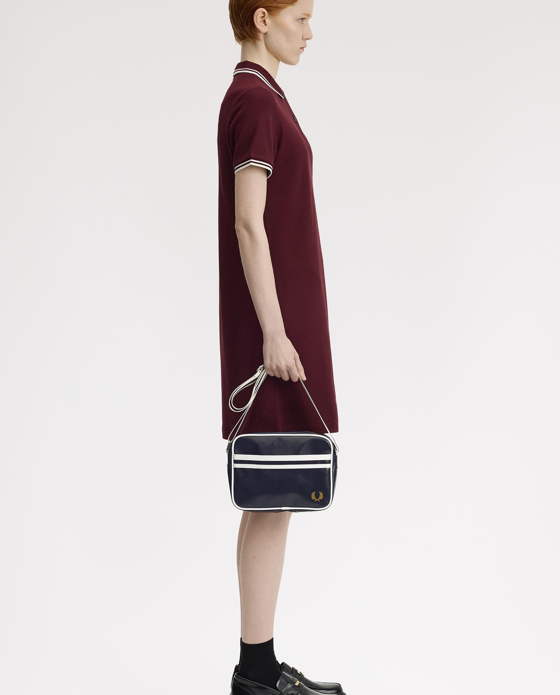 Imagen 3 de Bandolera de hombre pequeña con dos franjas - Fred Perry - Azul marino Azul marino