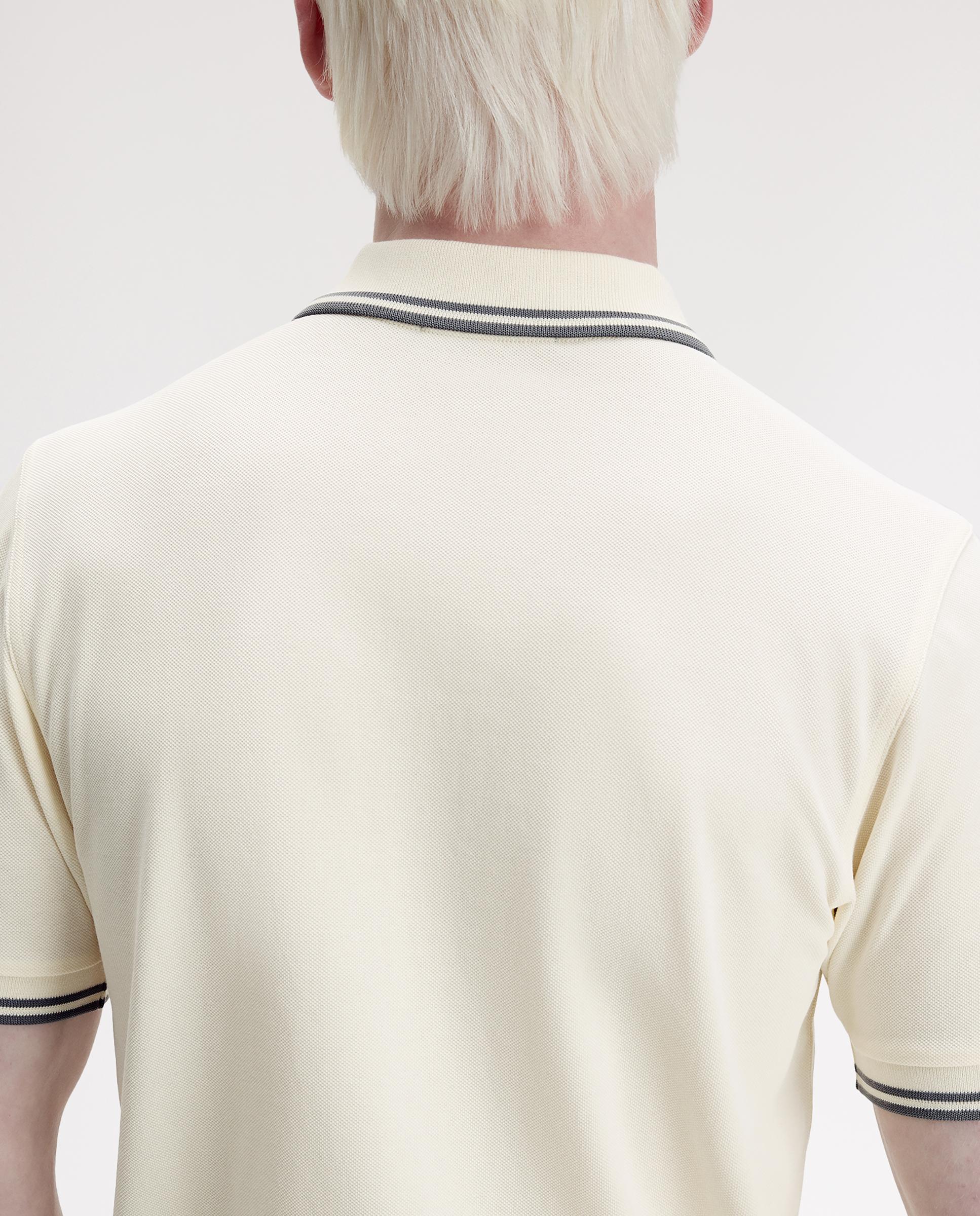 Polo de hombre de piqué de algodón manga corta - Fred Perry - Lino Lino-5